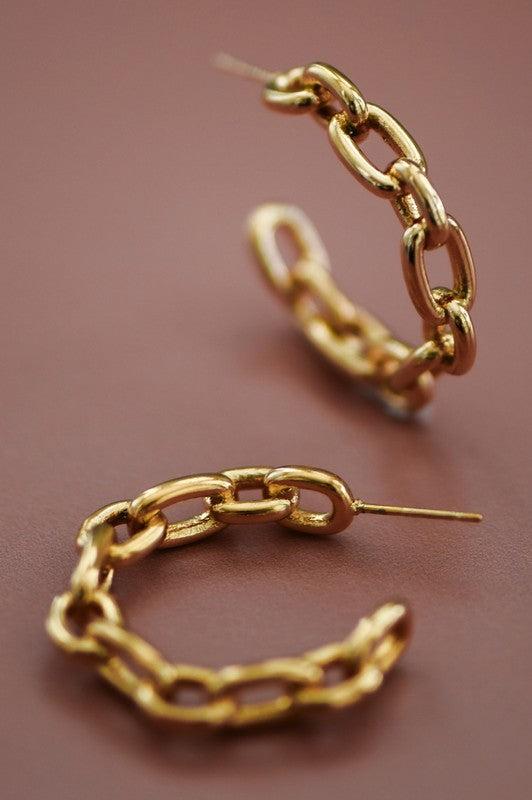 Chain Link Hoops Product Image