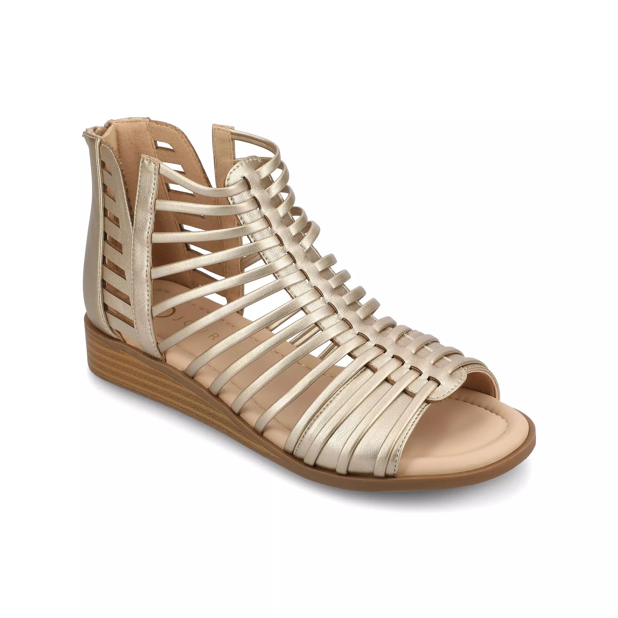 Journee Delilah Womens Sandals Beige Product Image