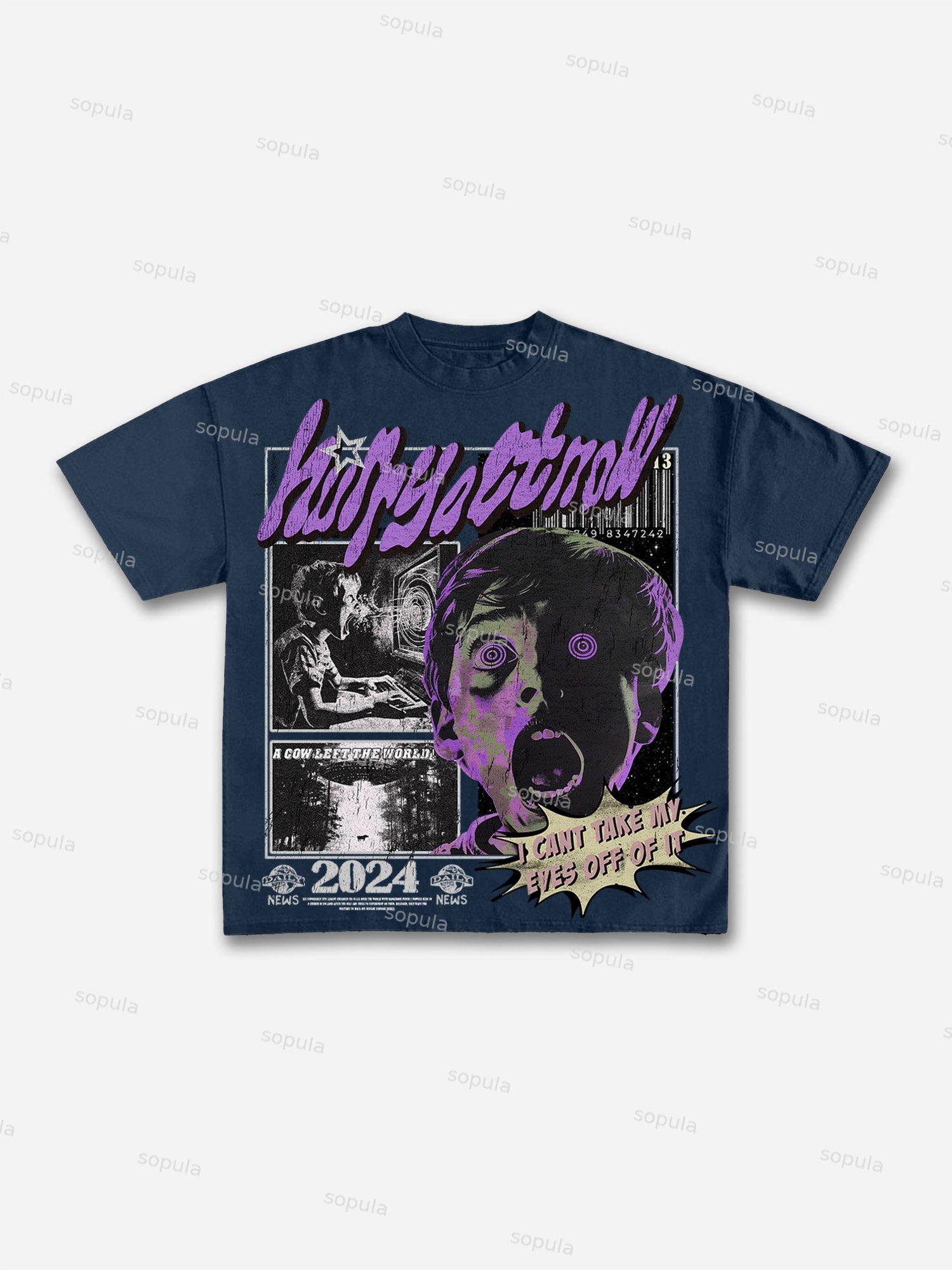 Sopula Men's Children of the Damned Graphic T-Shirt Product Image