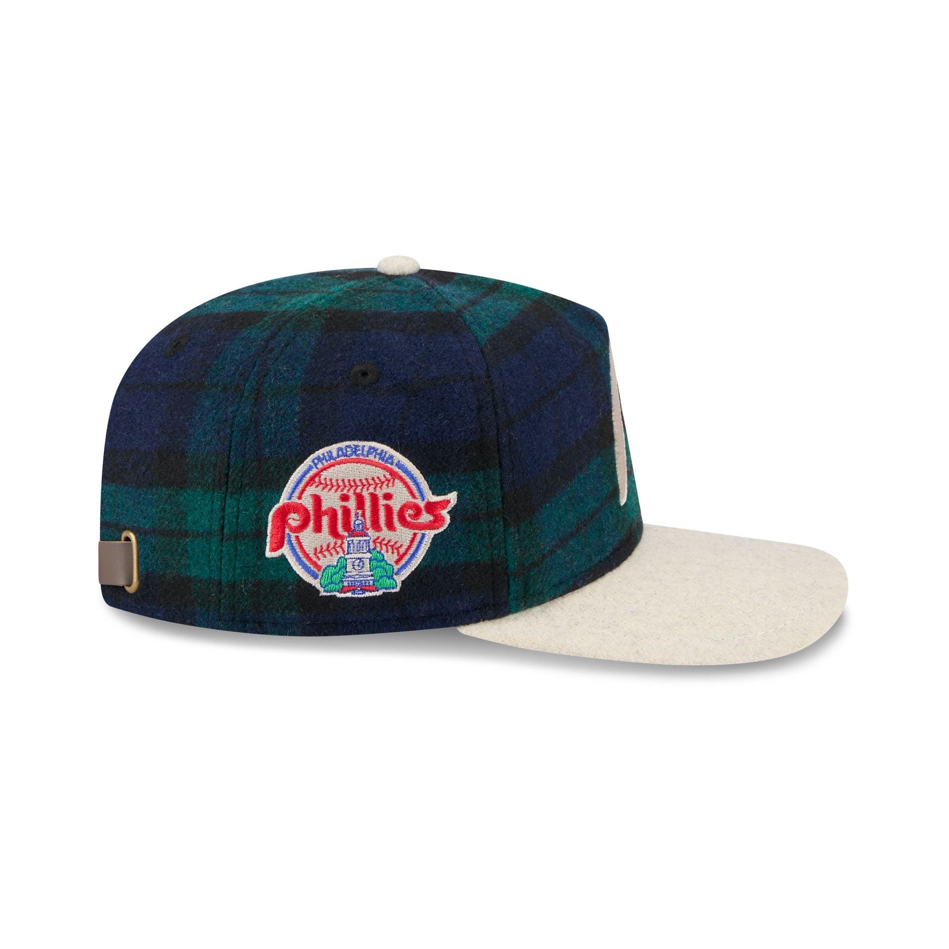 Philadelphia Phillies Plaid Letterman 19TWENTY Adjustable Hat Male Product Image