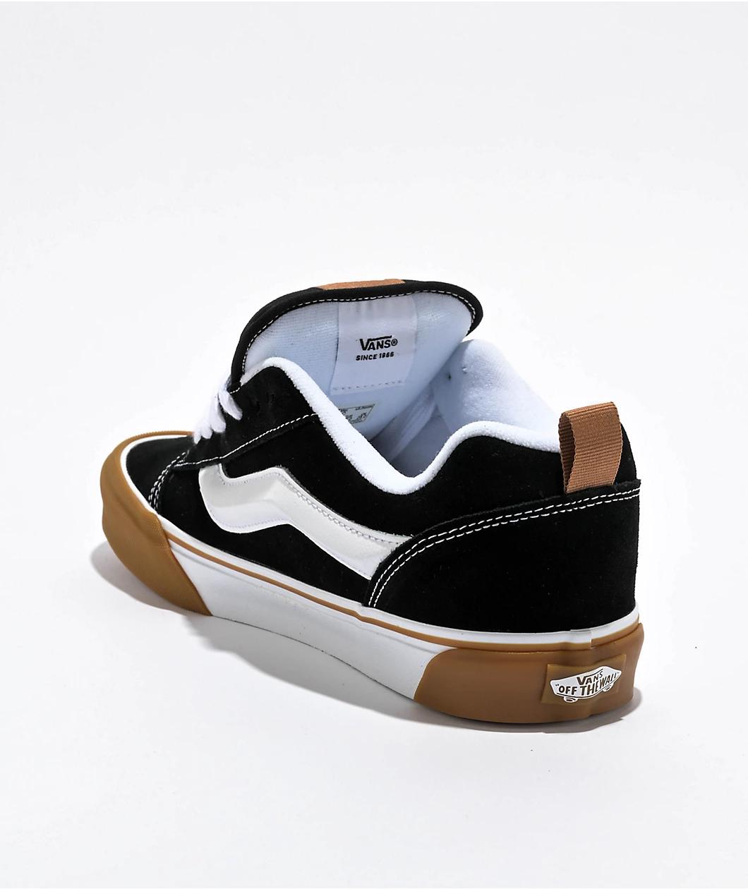 Vans Knu Skool Gum Bumper Black Shoes Product Image