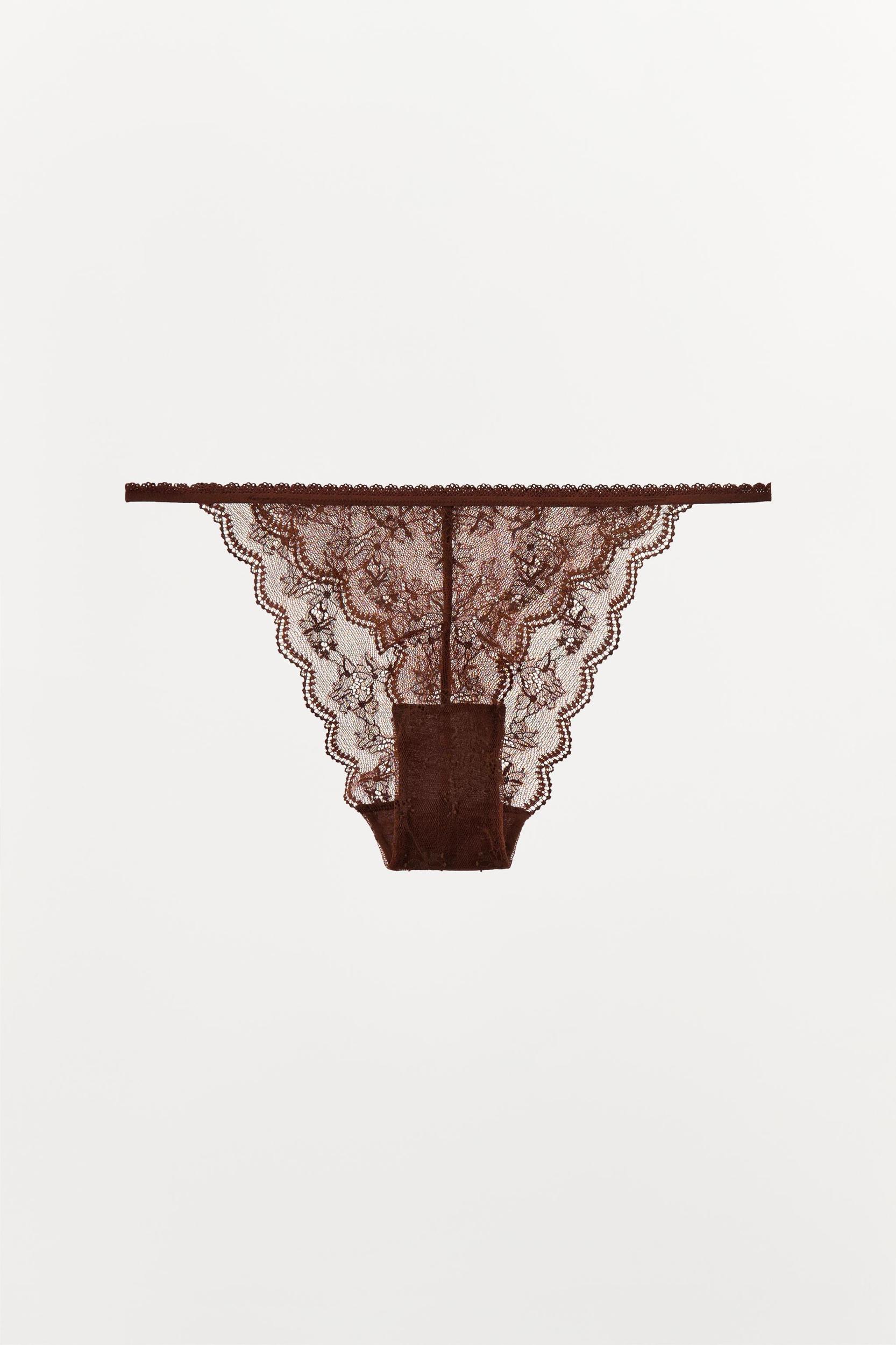 FLORAL LACE PANTIES Product Image