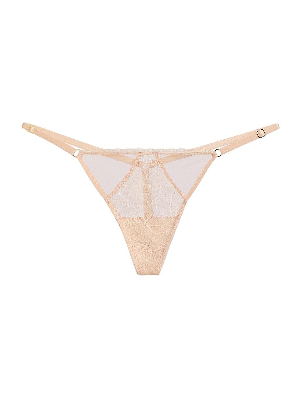 Womens Dahlia Lace G-String Thong Product Image