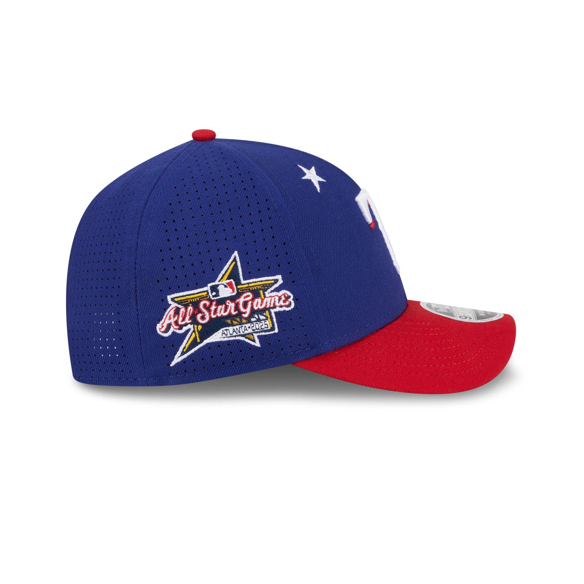 Texas Rangers 2025 All-Star Game 9FORTY M-Crown Snapback Hat Male Product Image