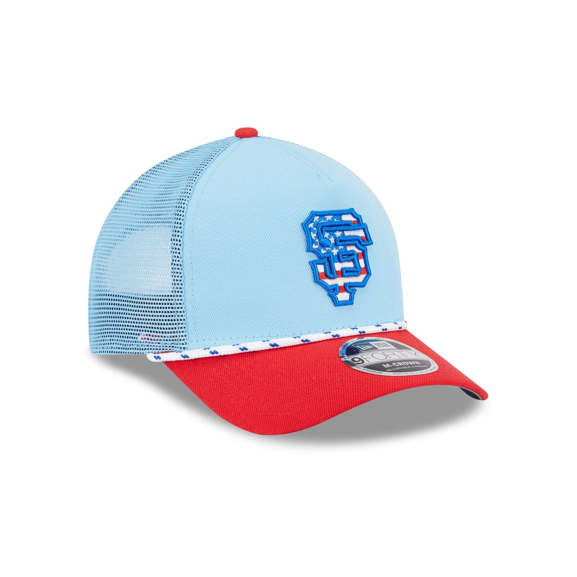 Washington Nationals Independence Day 2025 9FORTY M-Crown A-Frame Trucker Hat Male Product Image