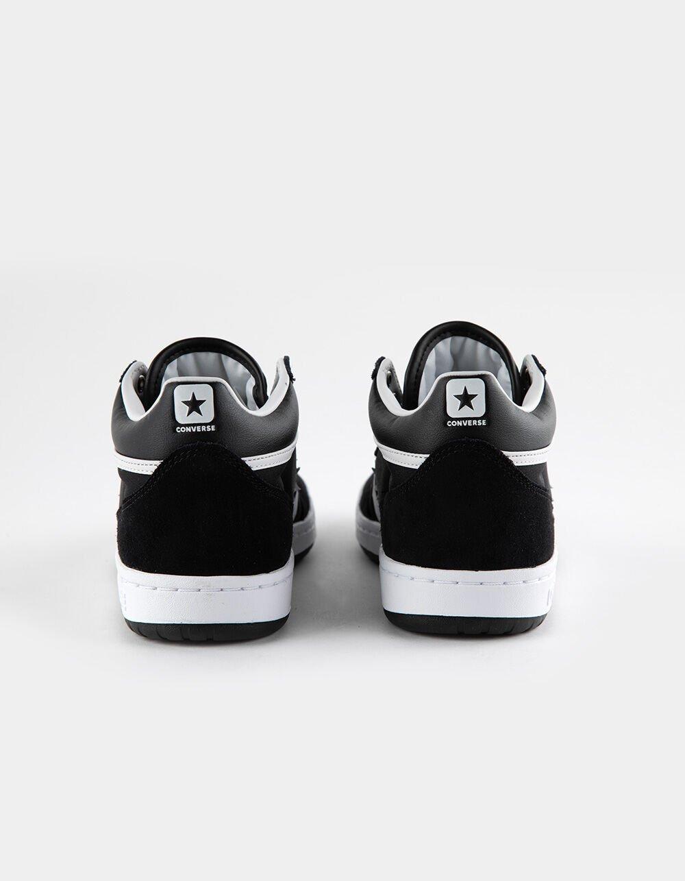 CONVERSE Fastbreak Pro Mid Skate Shoes - BLACK/WHITE Product Image