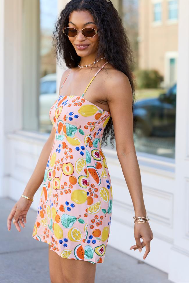 Undeniable Growth Multi Icon Print Mini Dress Product Image