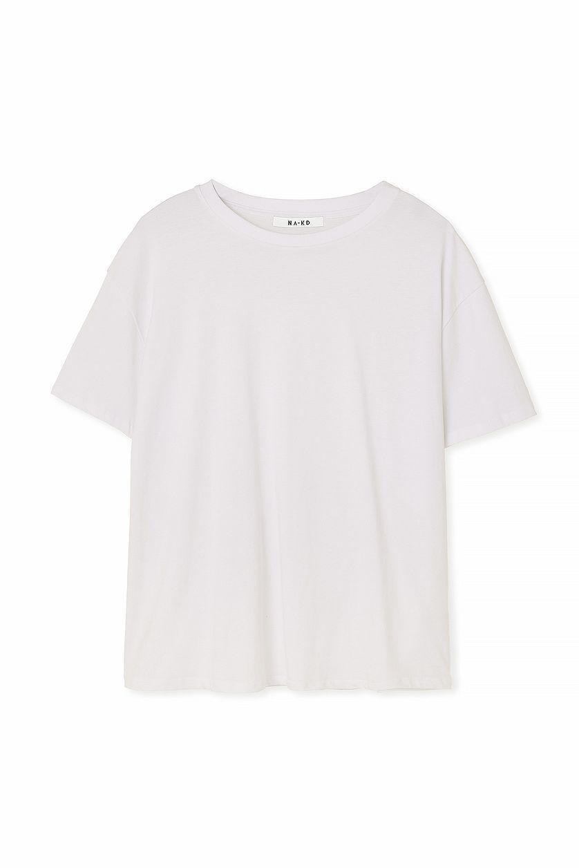 Round Neck Oversized Tee Product Image