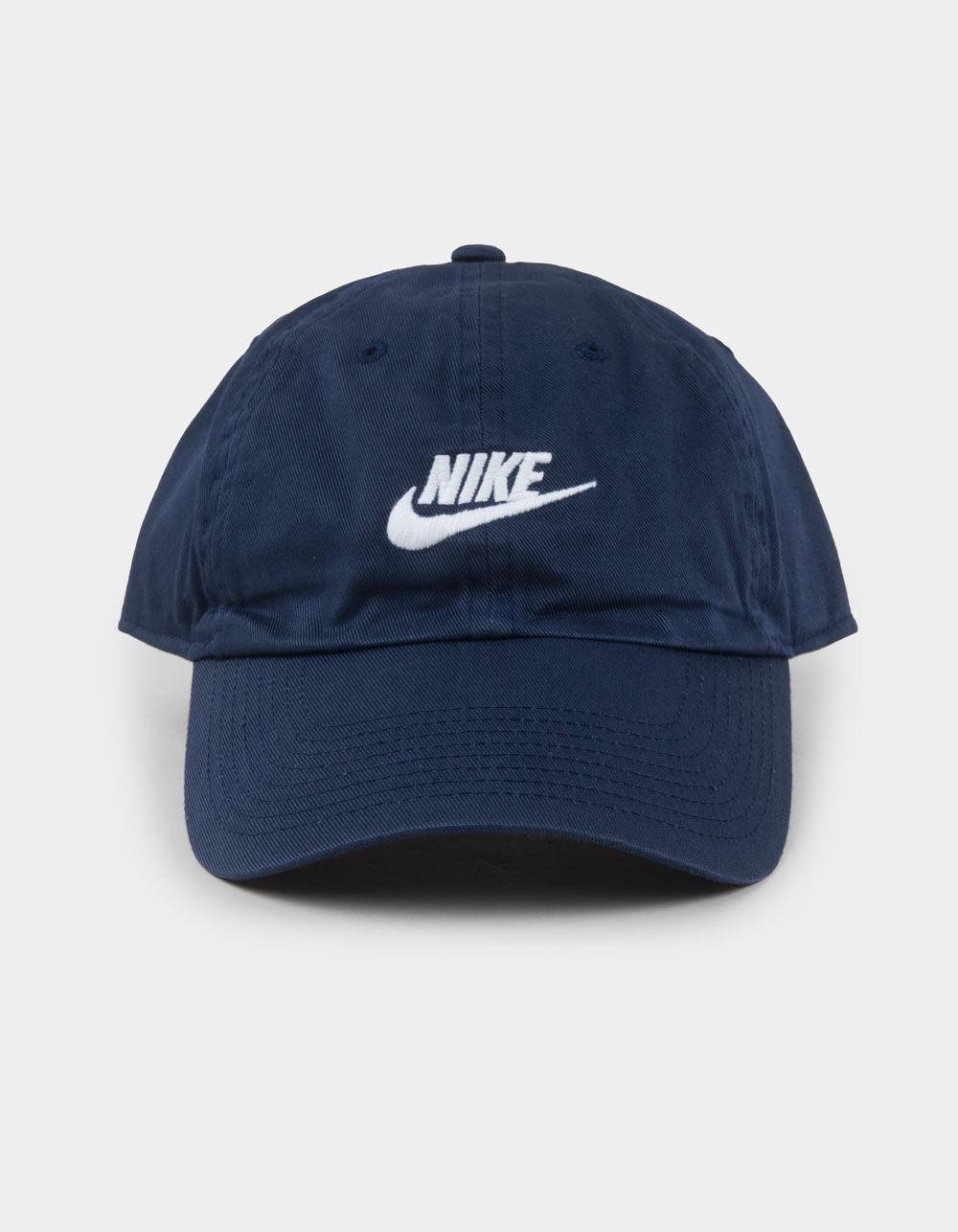 NIKE Club Strapback Hat - BLUE/WHITE Product Image