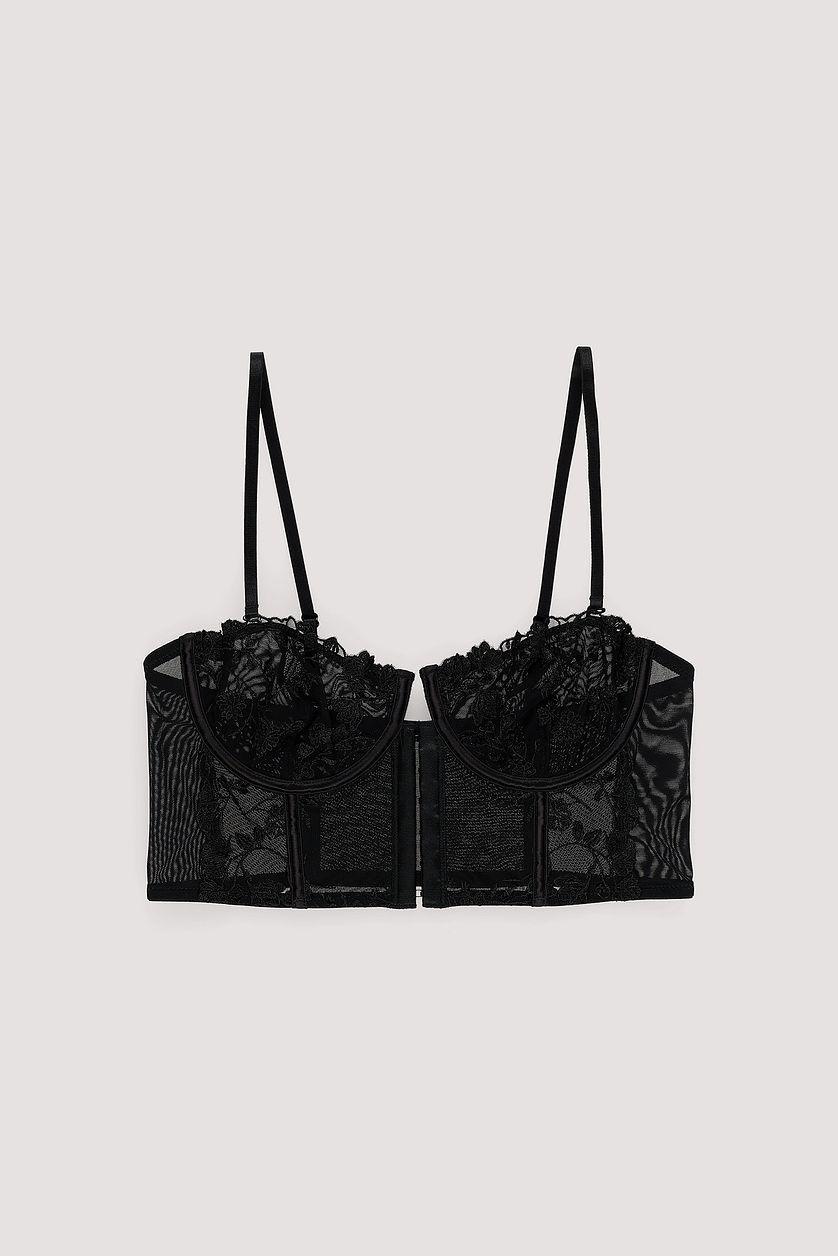 Embroidery Balconette Corset Product Image
