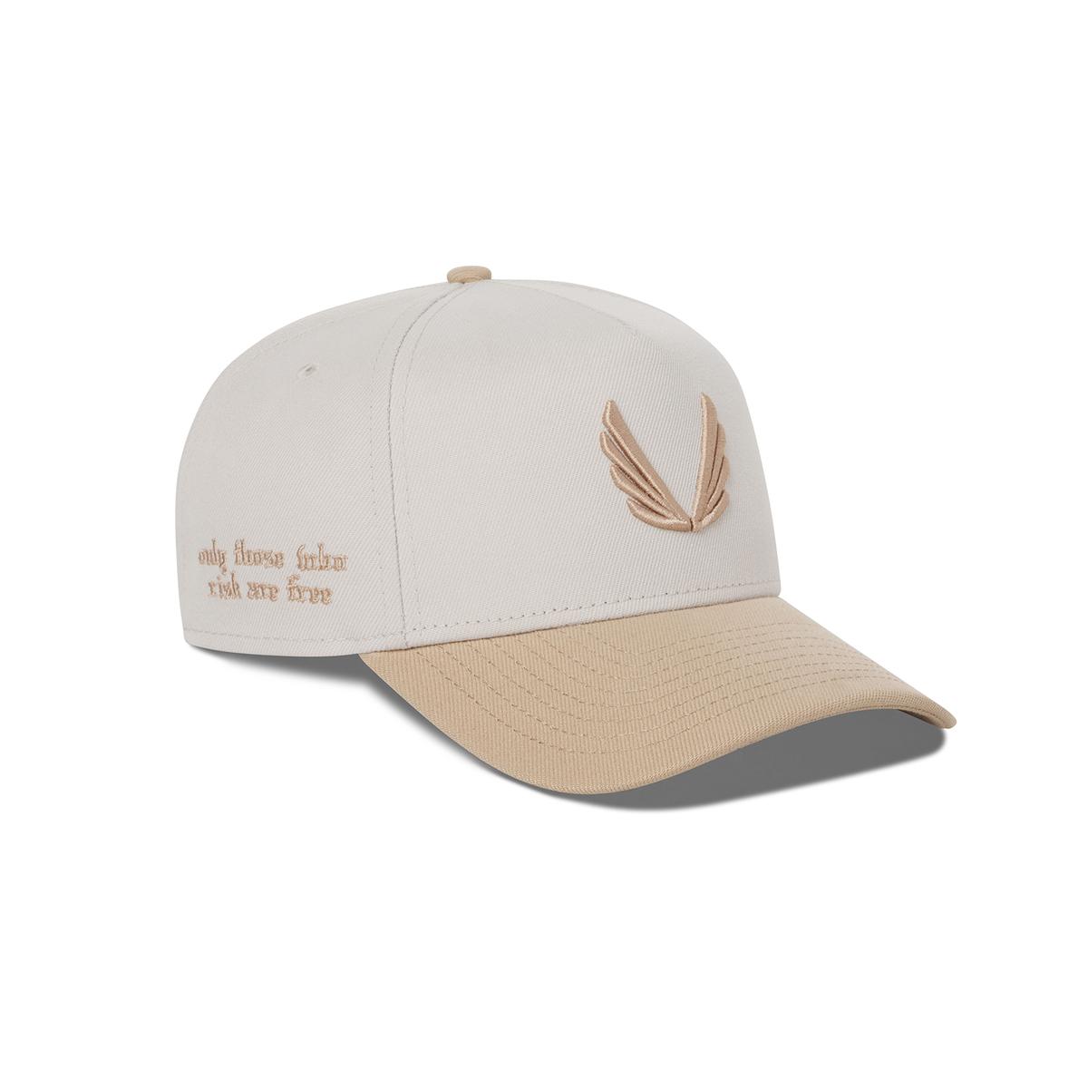 New Era® 9Forty® A-Frame Hat - Stone/Beige Two Tone Product Image