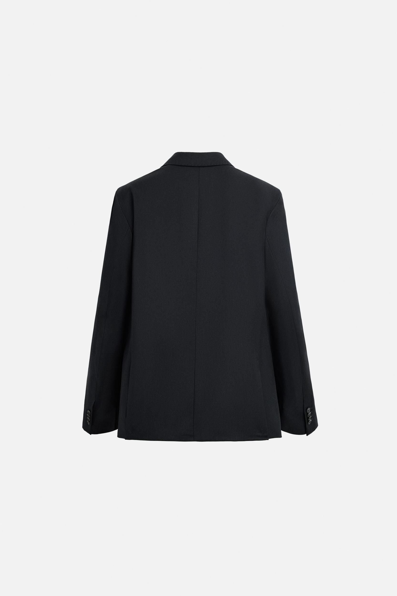 100% WOOL DOUBLE BREASTED BLAZER Product Image