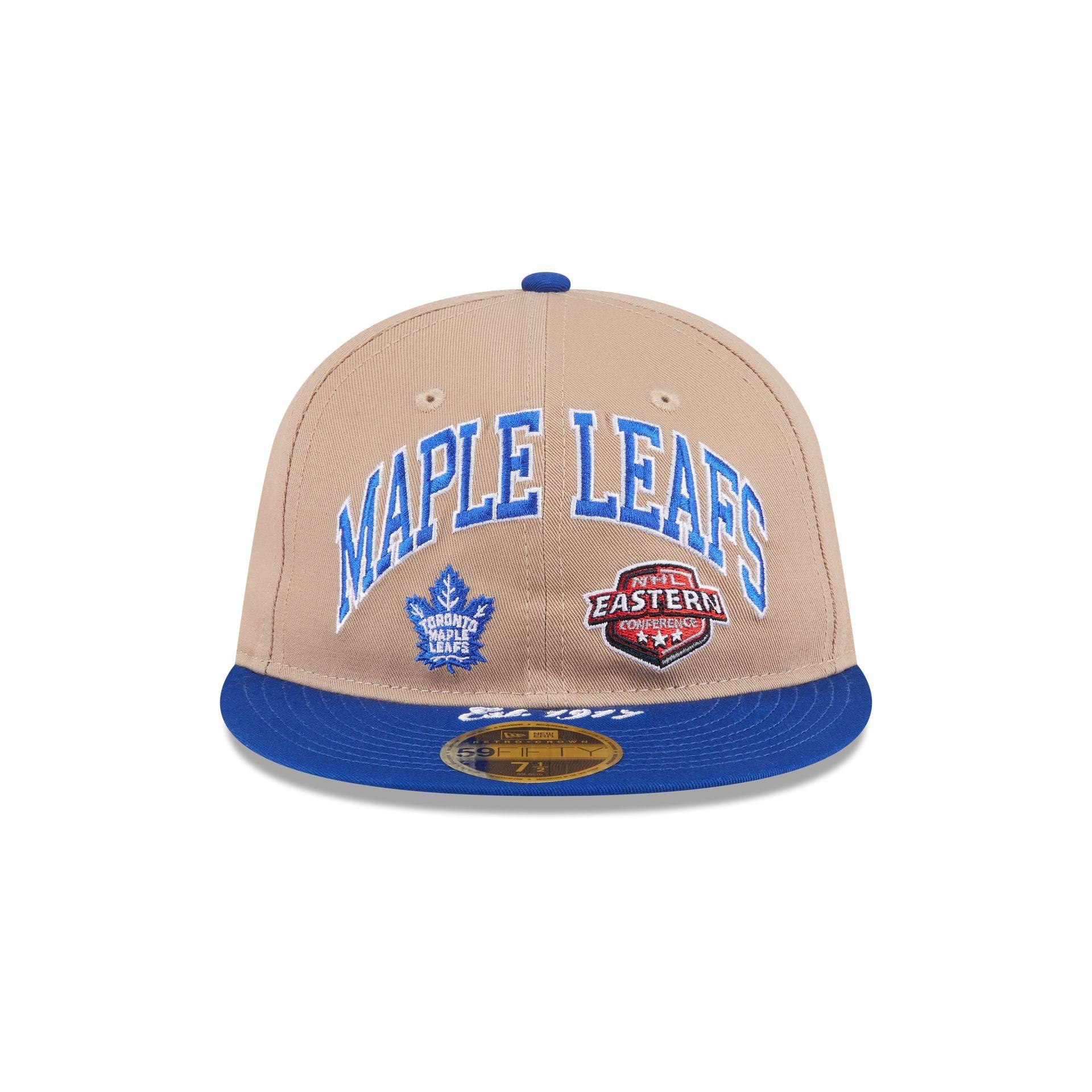Toronto Maple Leafs Camel Retro Crown 59FIFTY Fitted Hat Male Product Image