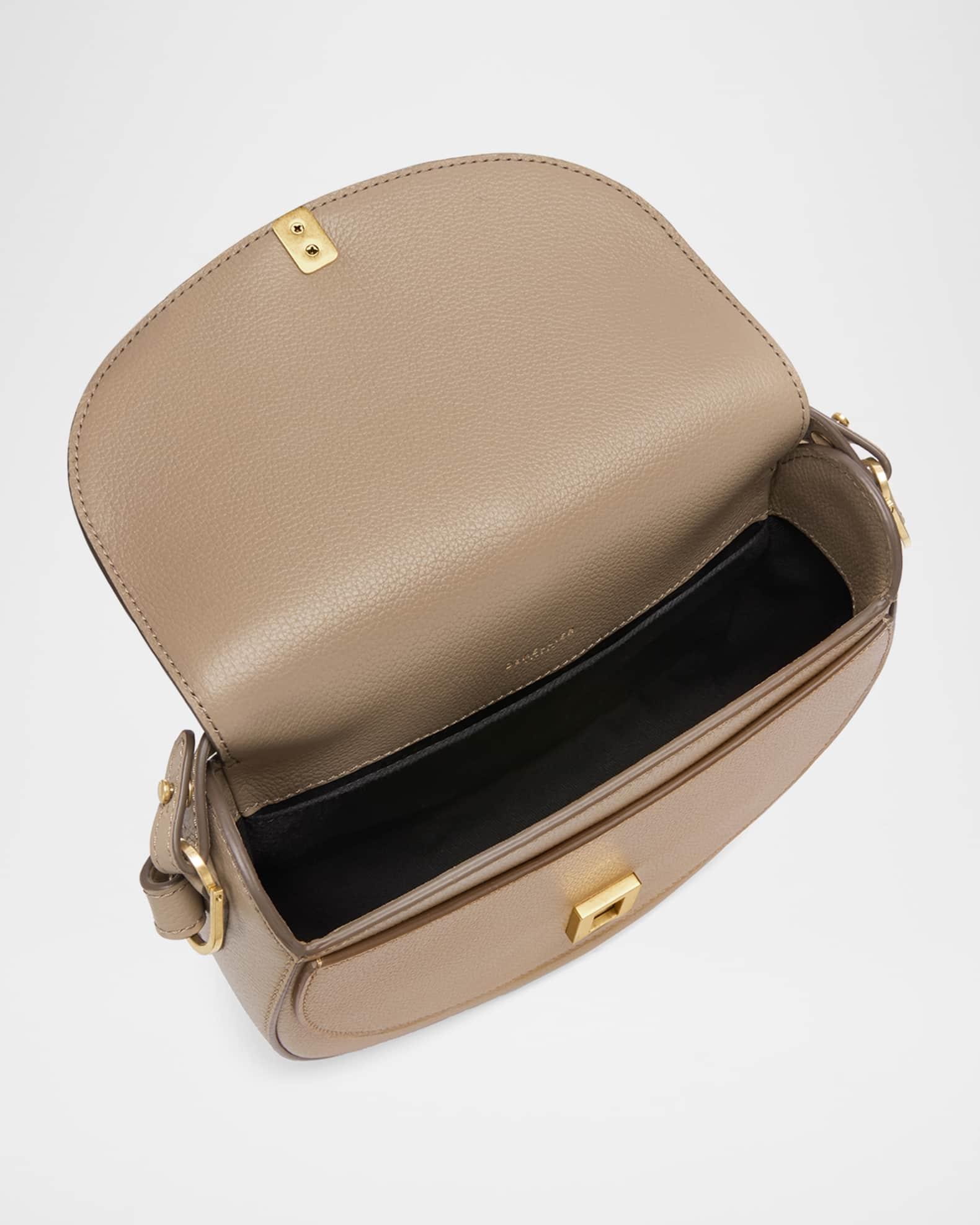The Siena Saddle Leather Crossbody Bag Product Image