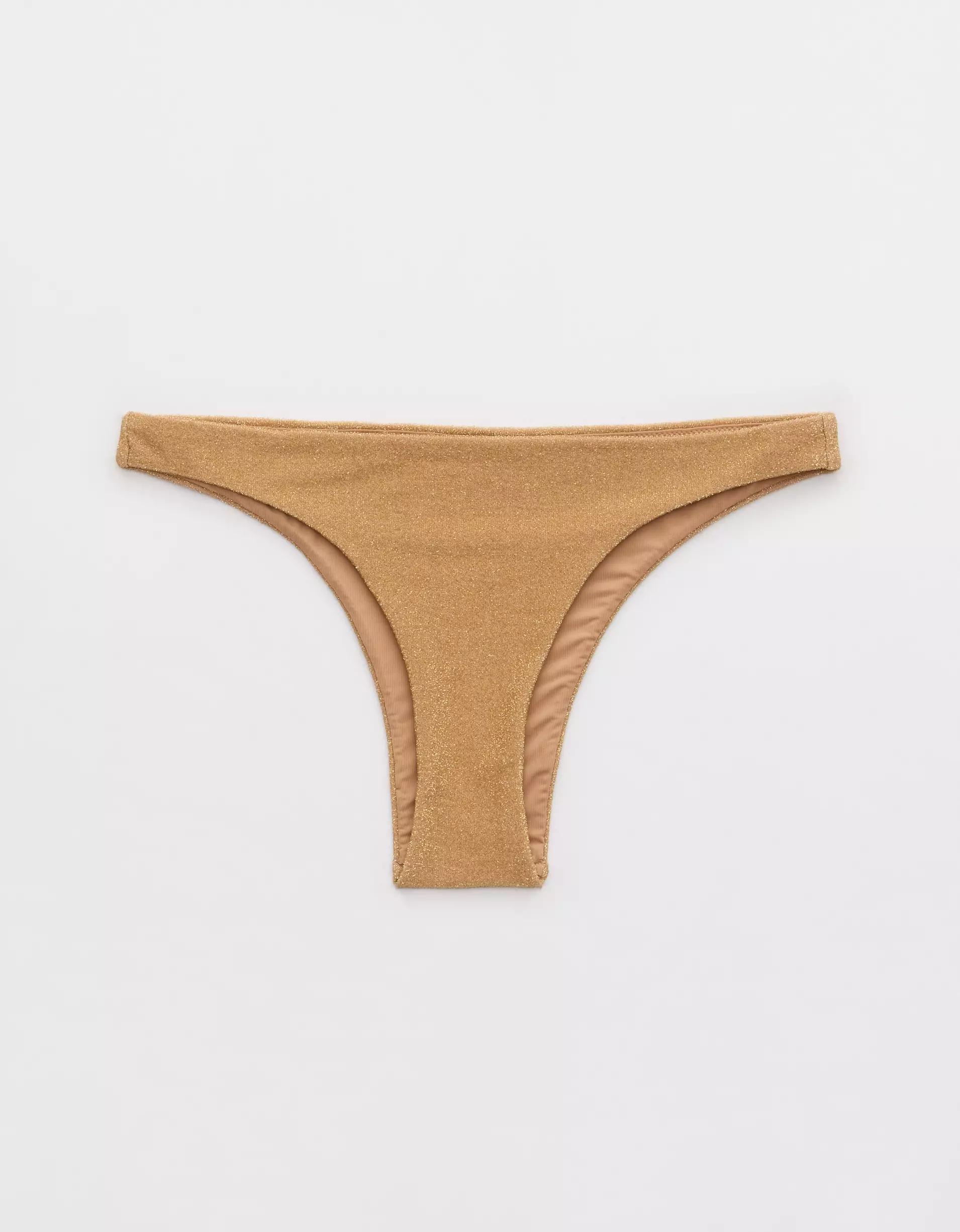 Aerie Sparkle Cheekiest Bikini Bottom Product Image