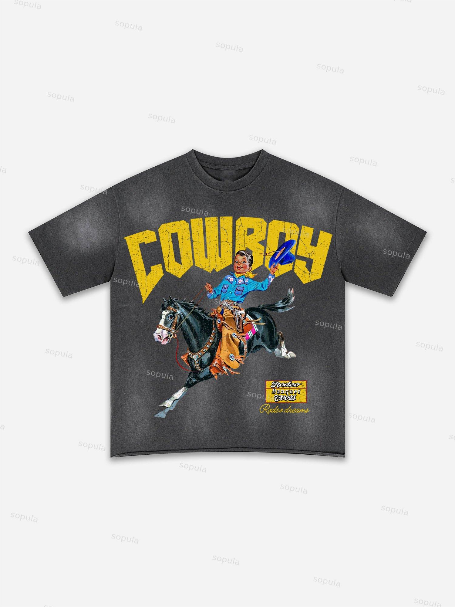 Fly By Choice Graphic Washed T-shirt Product Image