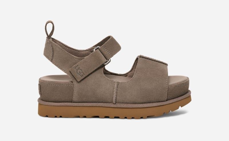 UGG Womens Goldenstar Hi Suede Sandals Product Image