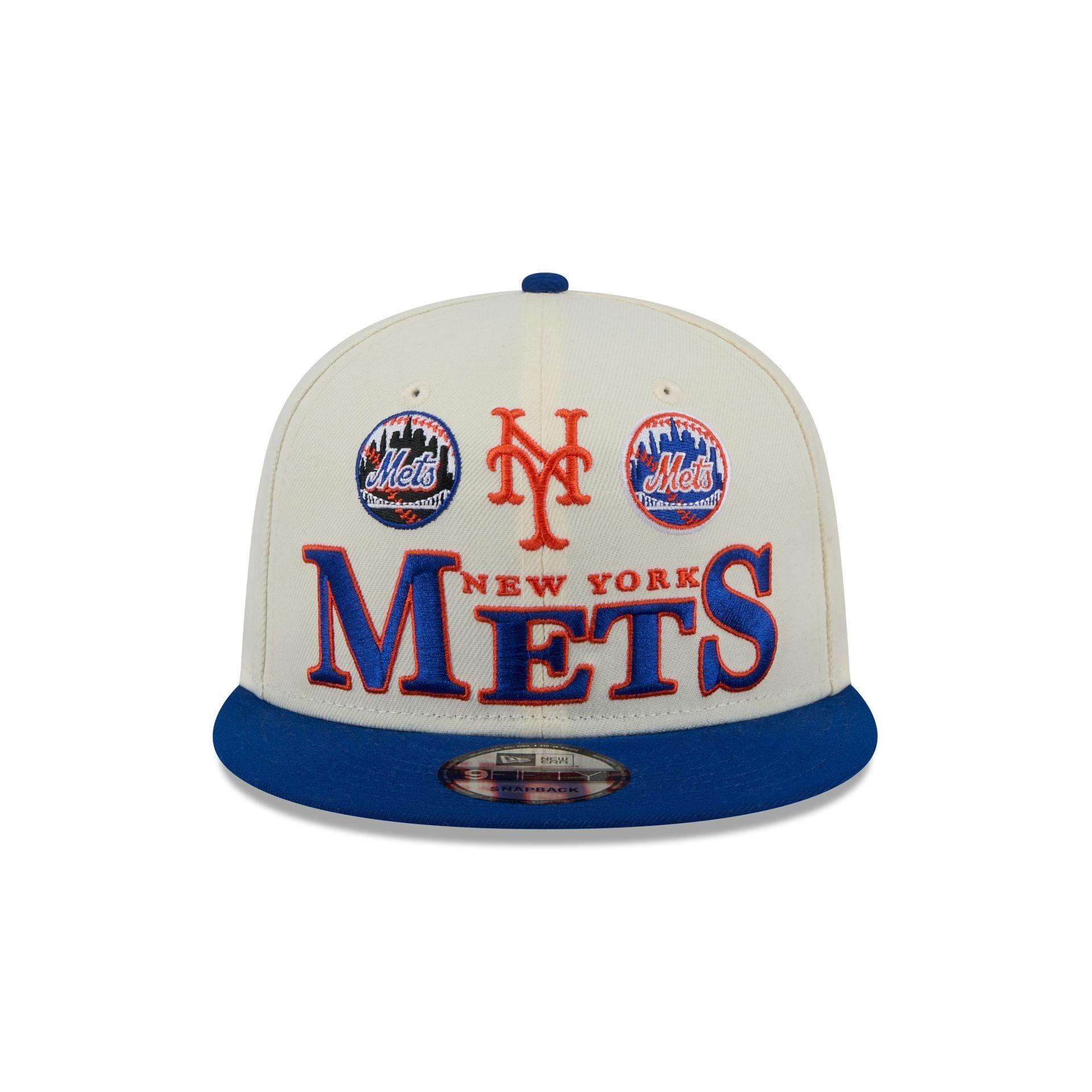 New York Mets Archive 9FIFTY Snapback Hat Male Product Image