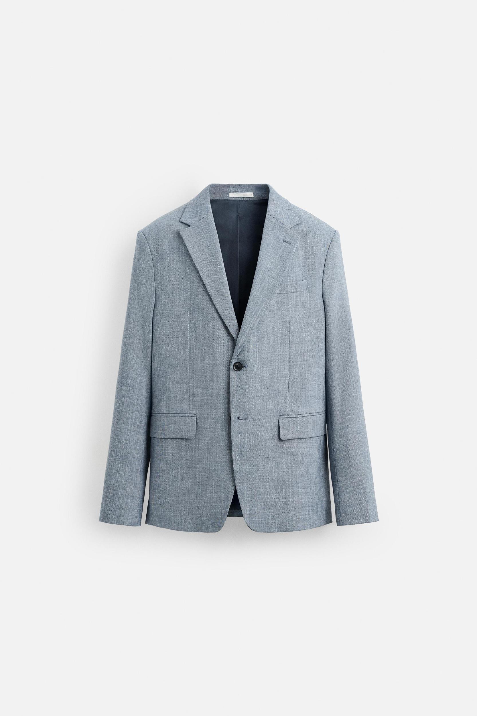 TEXTURED SUIT BLAZER Product Image