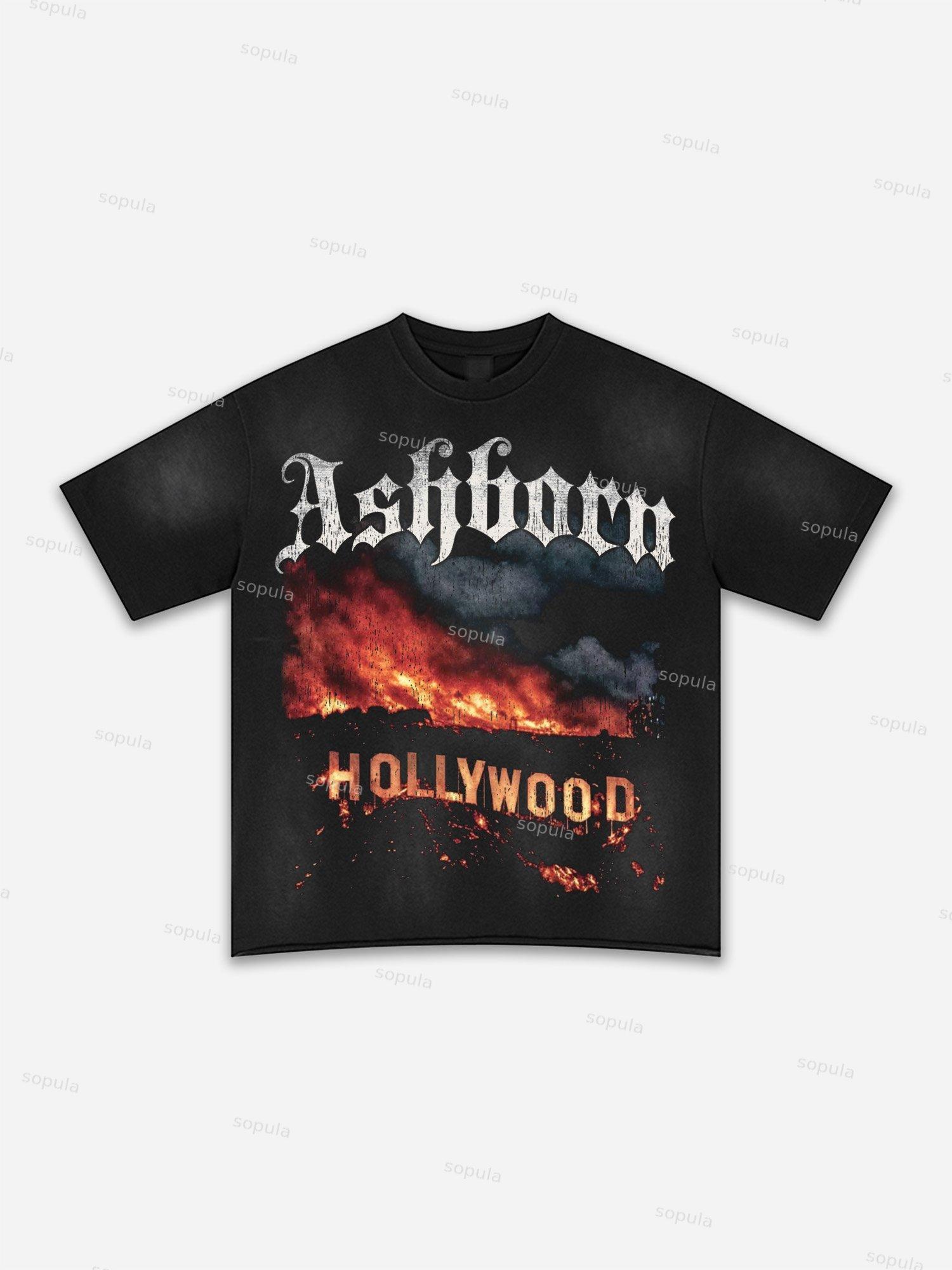 Fly By Choice Graphic Washed T-shirt Product Image