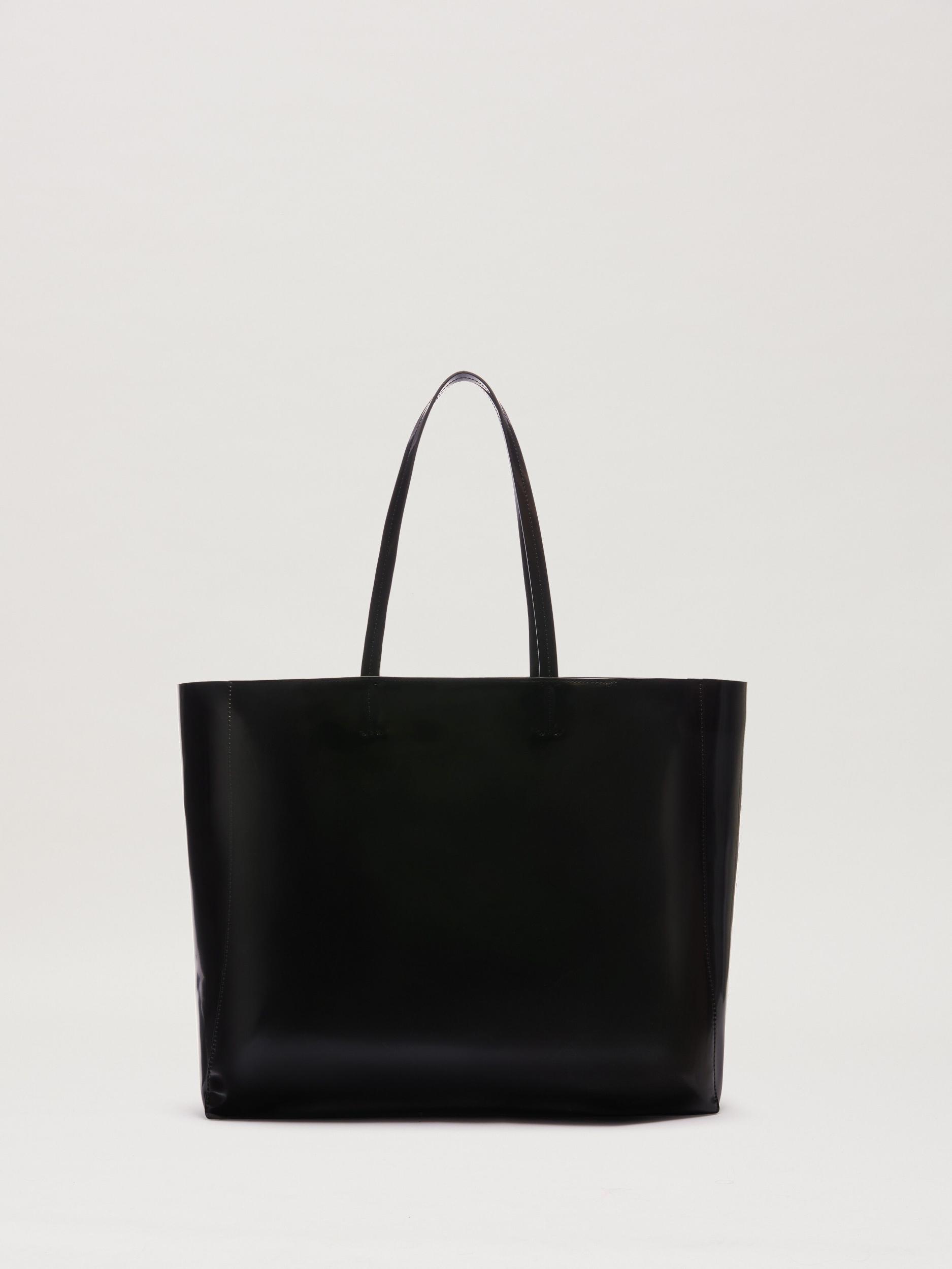 SHINY CURVED LOGO SHOPPING BA BLACK/PEAR Product Image