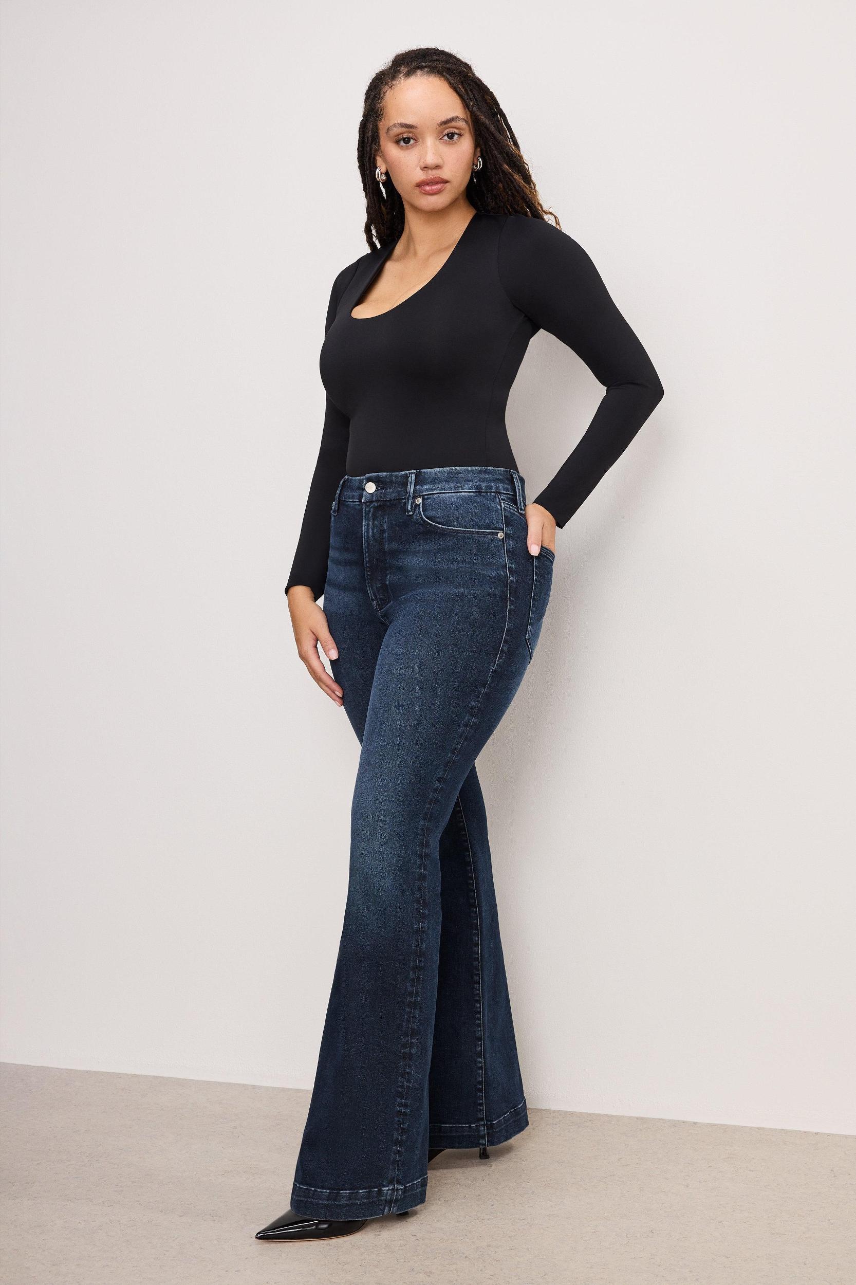 ALWAYS FITS GOOD LEGS FLARE JEANS | INDIGO744 Product Image