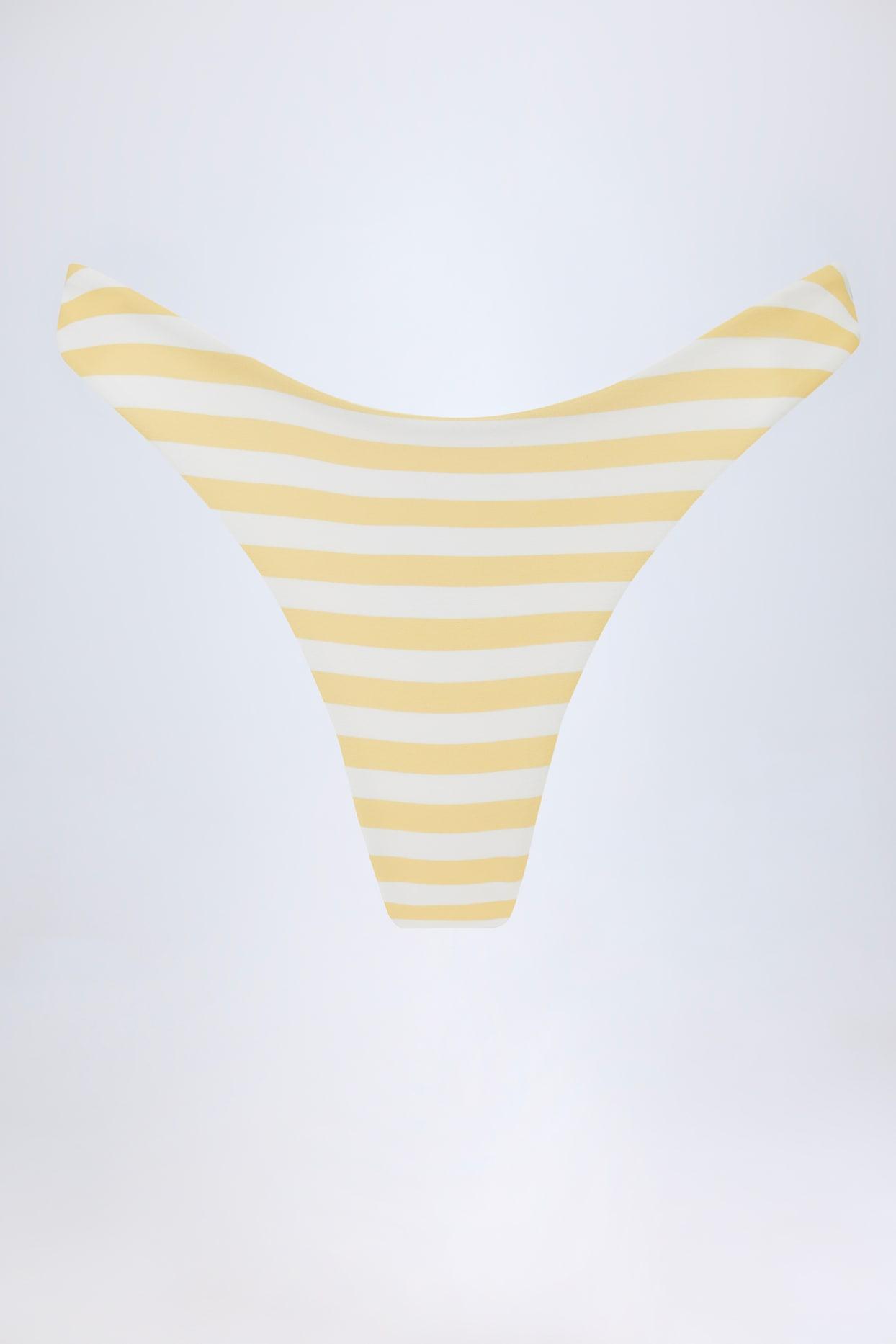 Cheeky Bikini Bottoms in Lemon Product Image