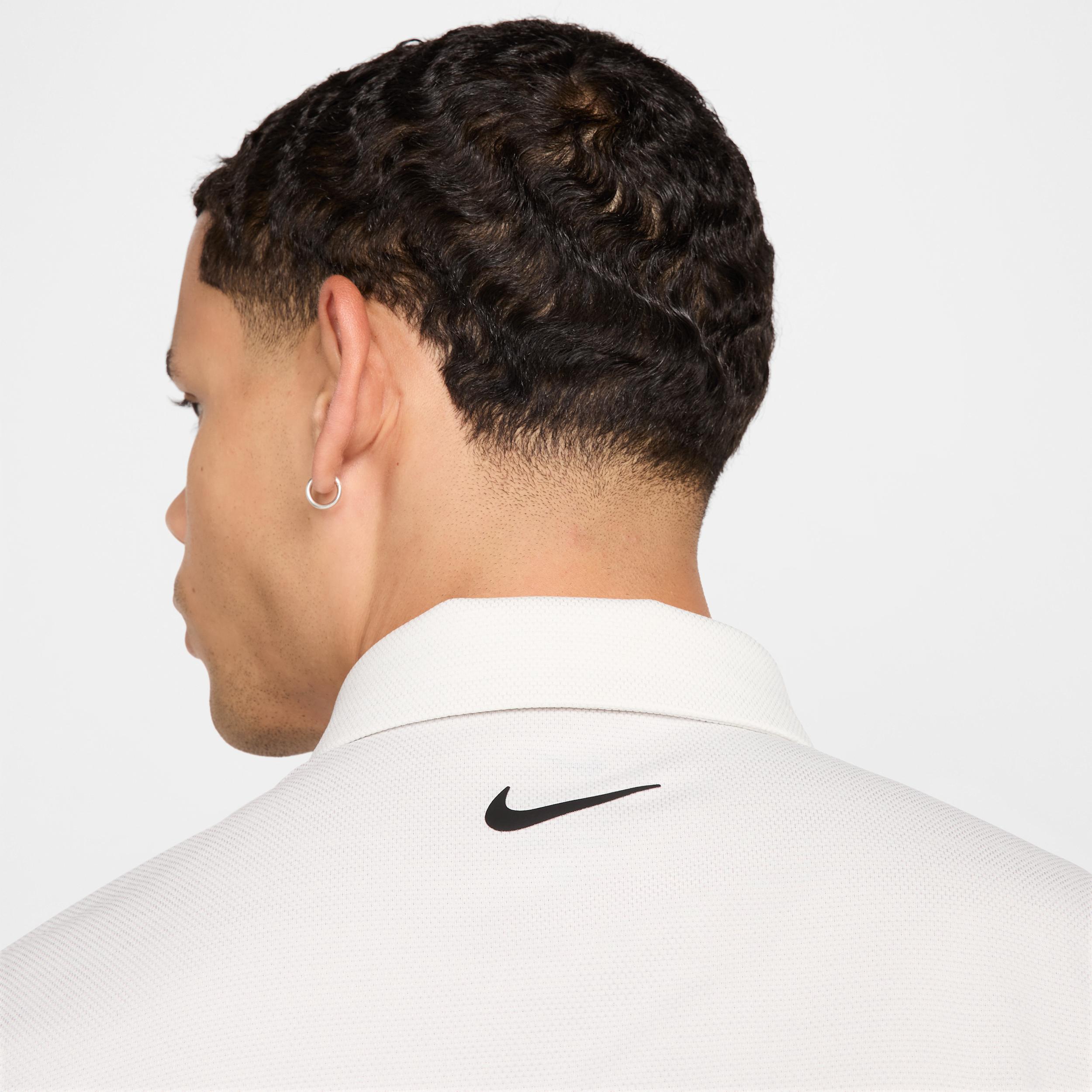 Nike Mens Tour Dri-FIT Jacquard Golf Polo | FZ7475-110 Product Image