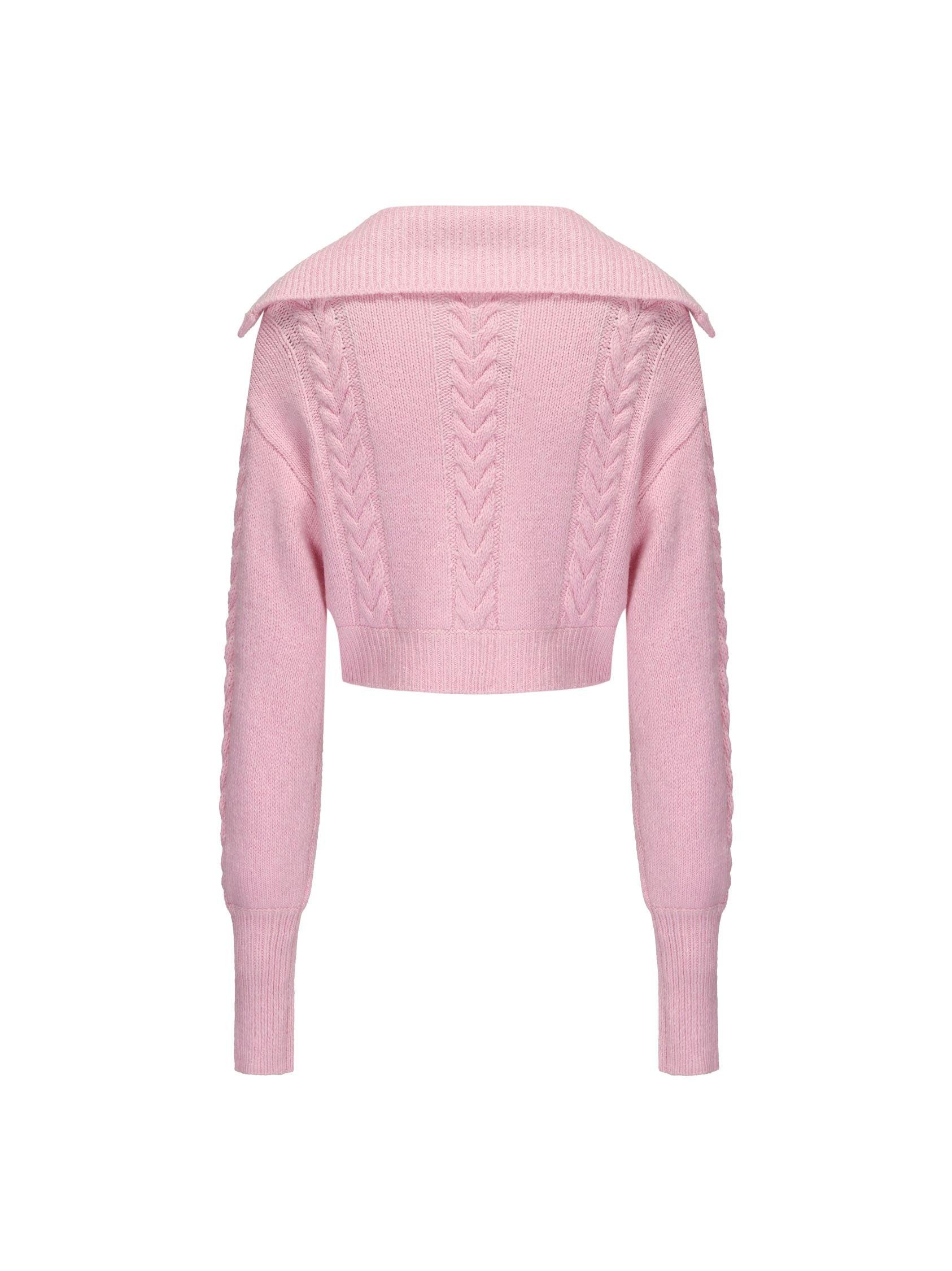 Addison Coat + Scarf Set (Pink) (Final Sale) Product Image