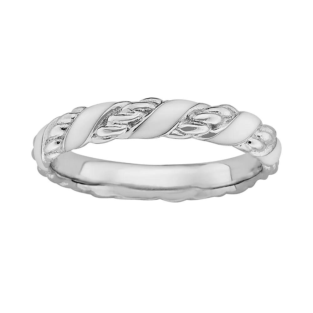 Stacks & Stones Sterling Silver Stack Ring, Women's,  Product Image