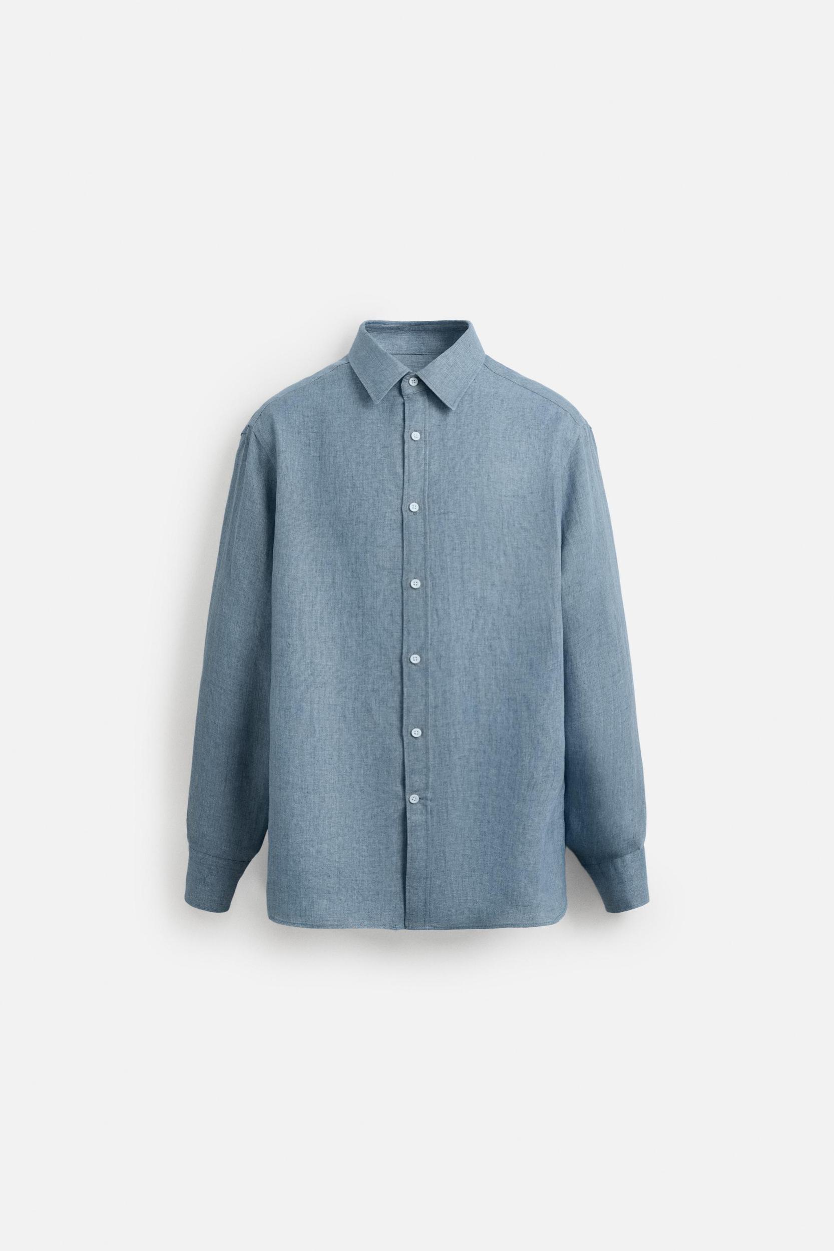 100% LINEN LIMITED EDITION SHIRT Product Image