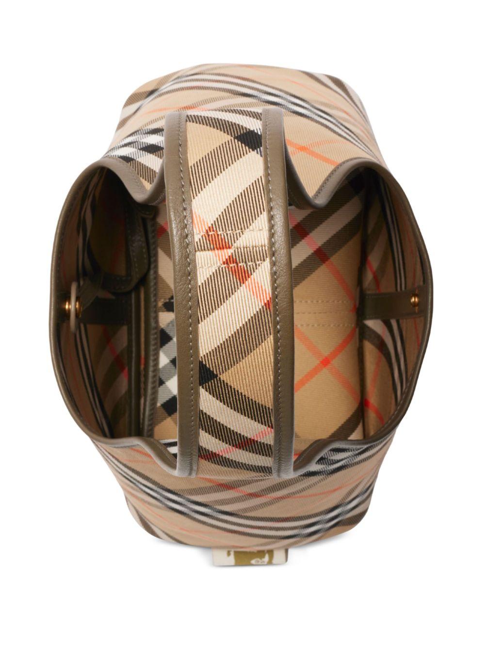 small check-pattern shoulder bag Product Image