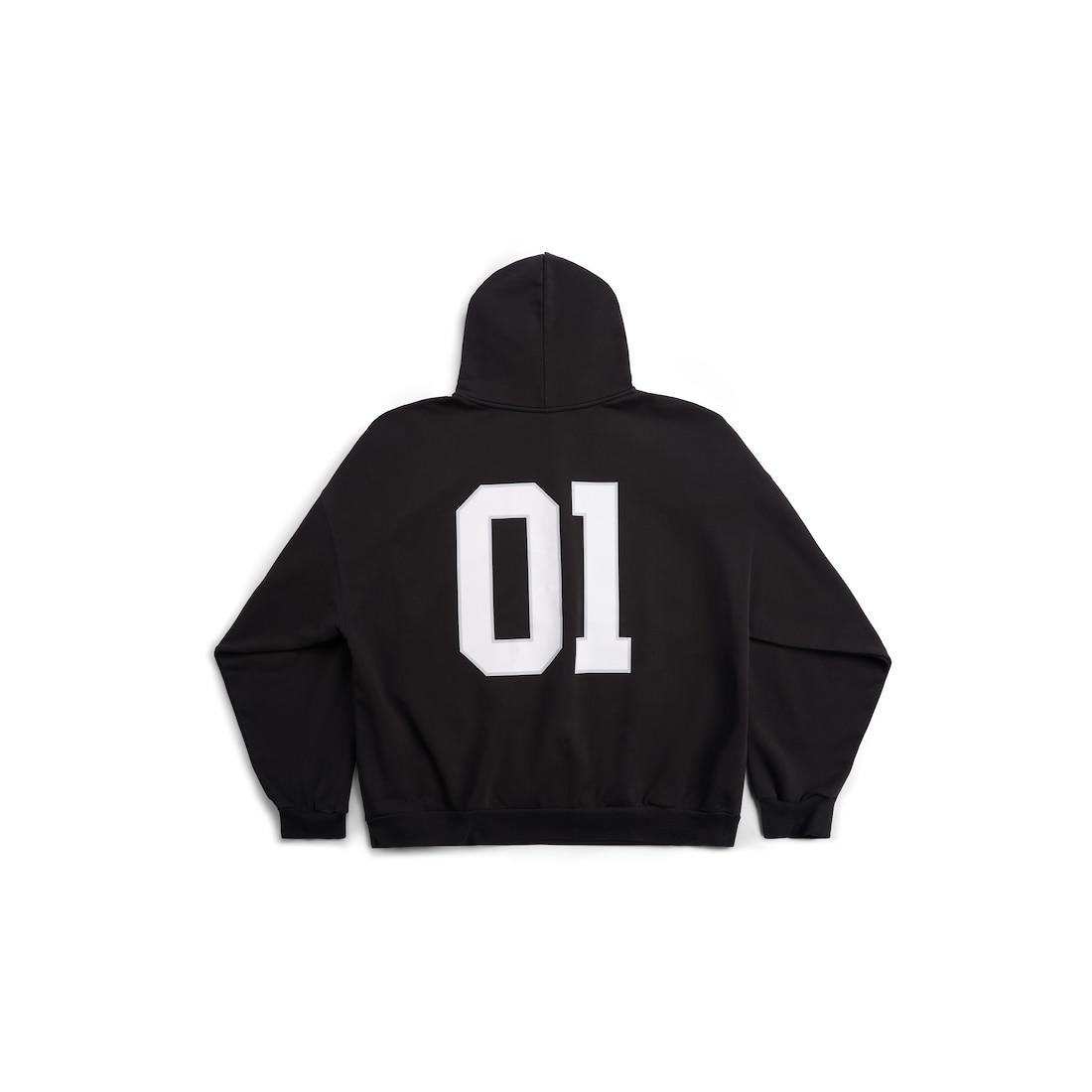 Men's Basketball Series - Hoodie Large Fit in Black Product Image