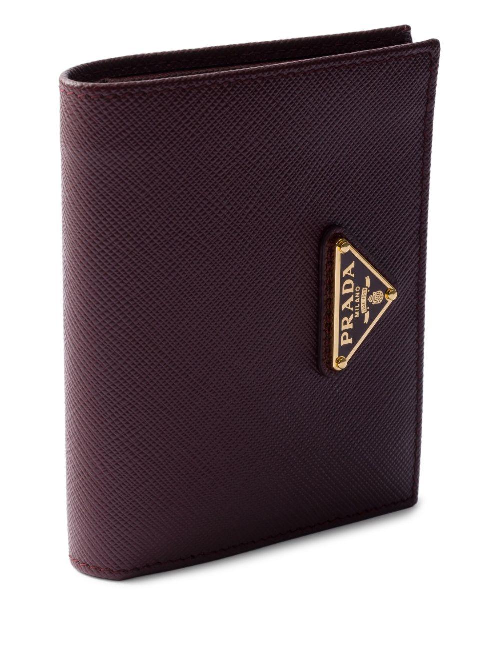 small Saffiano leather wallet Product Image