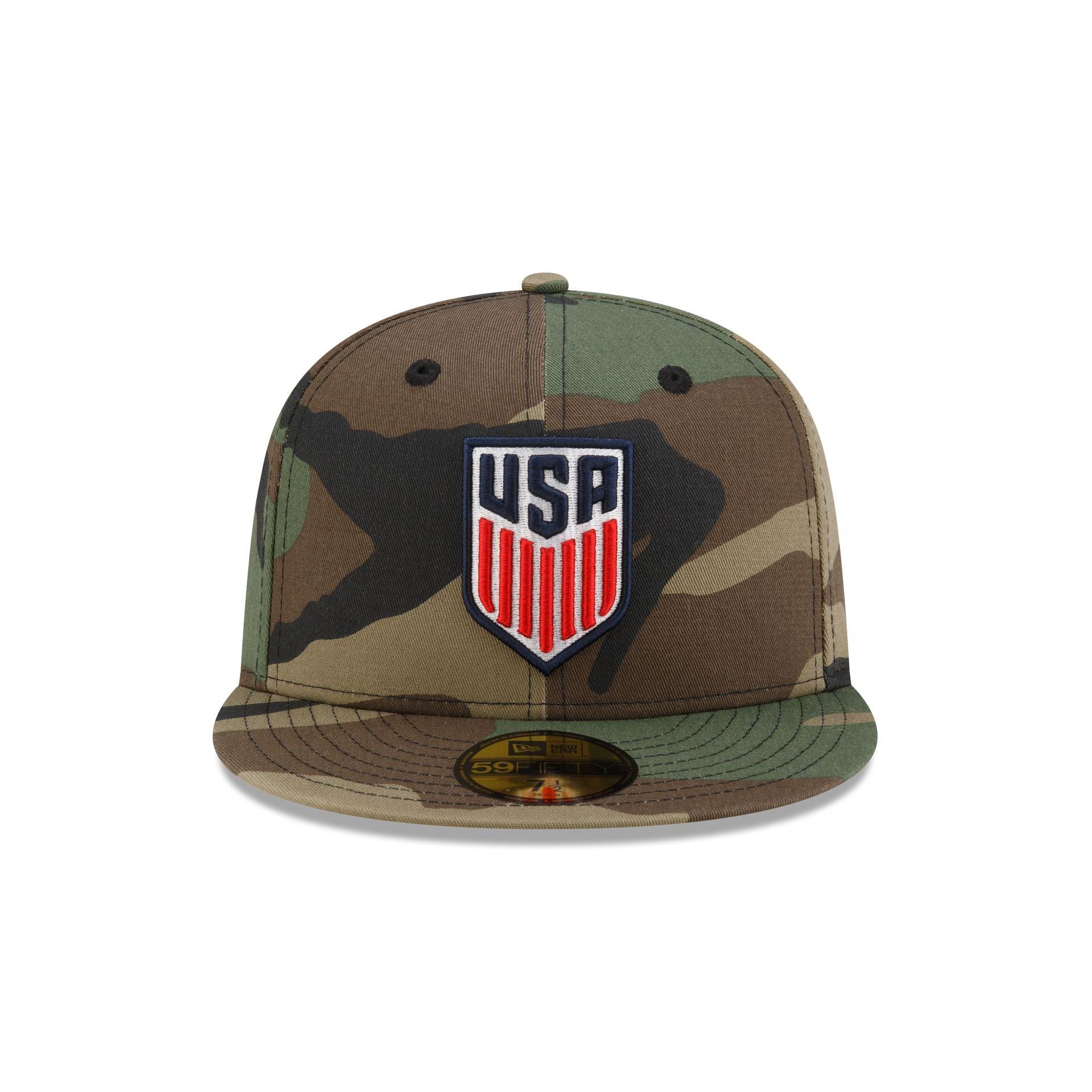 U.S. Soccer Men's National Team Camo 59FIFTY Fitted Hat Male Product Image