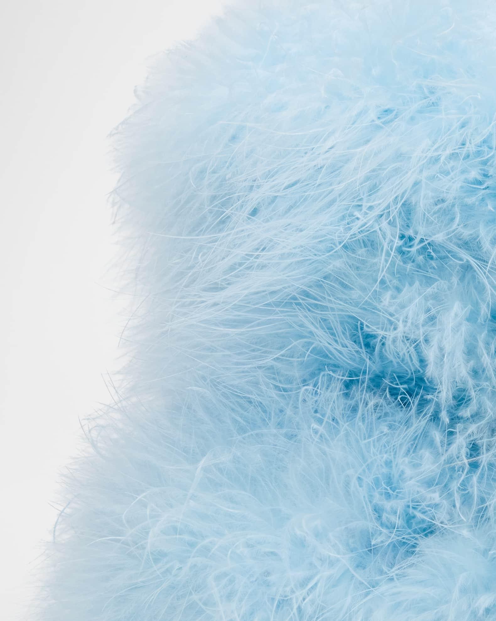 The Goldie Feathered Bucket Hat Product Image