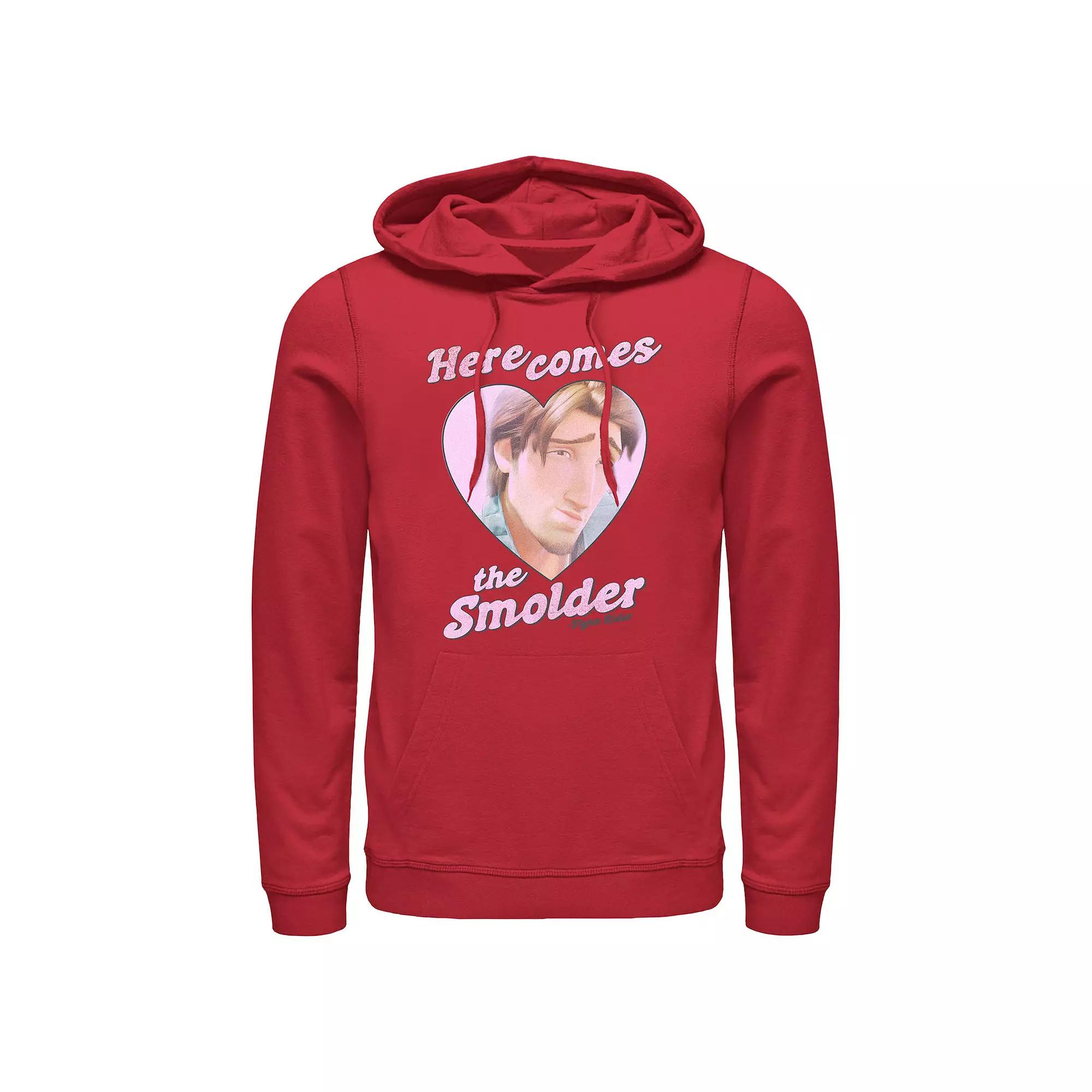 Disneys Tangled Flynn Here Comes The Smolder Mens Graphic Hoodie Product Image