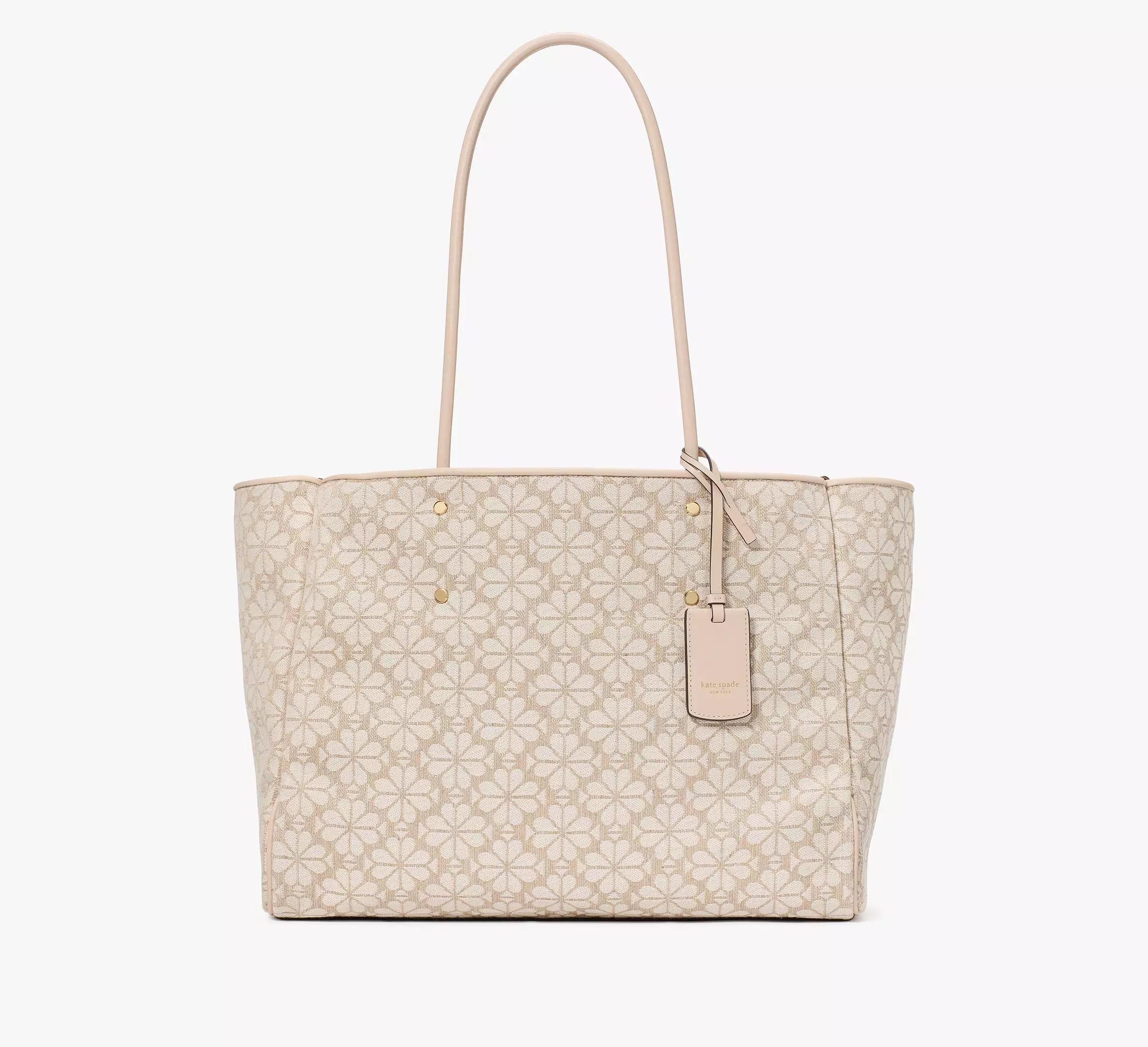 Spade Flower Jacquard Large Everything Tote Product Image