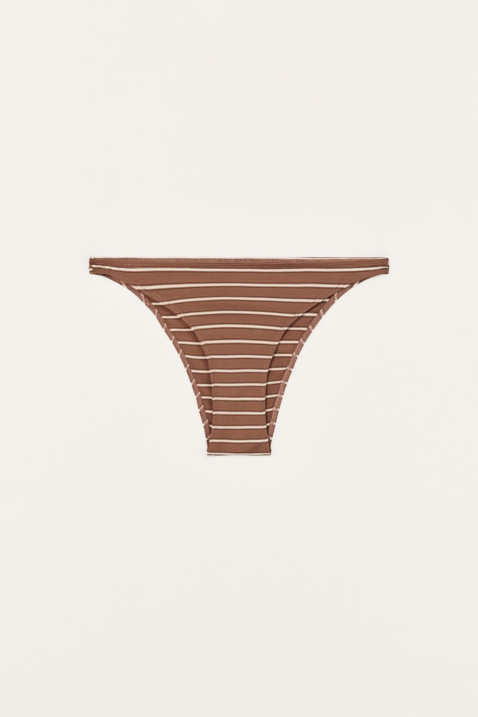 LIMITED EDITION STRIPED BIKINI BOTTOMS Product Image