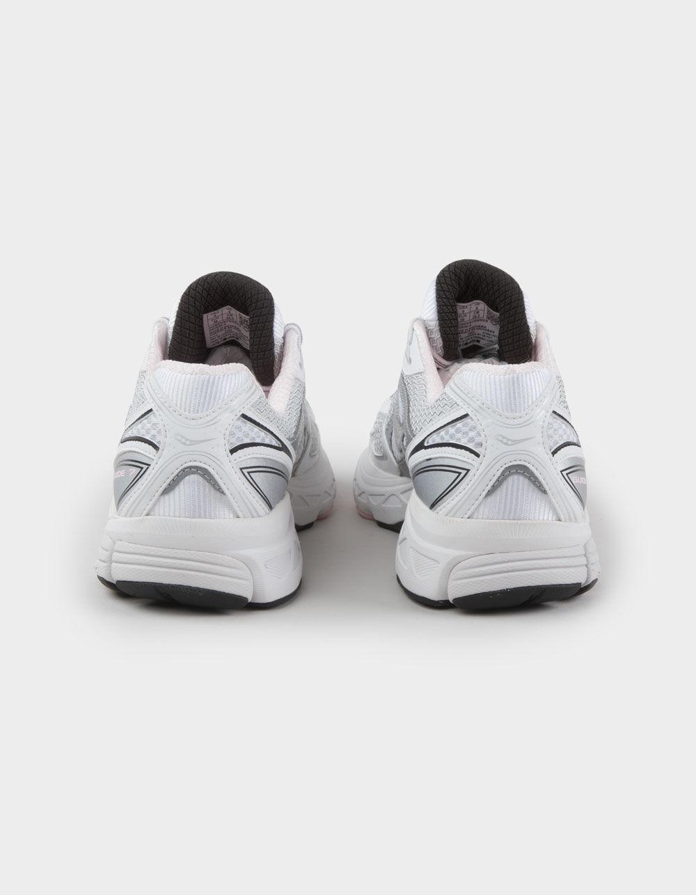 SAUCONY ProGrid Guide 7 Womens Shoes - WHT/PNK Product Image