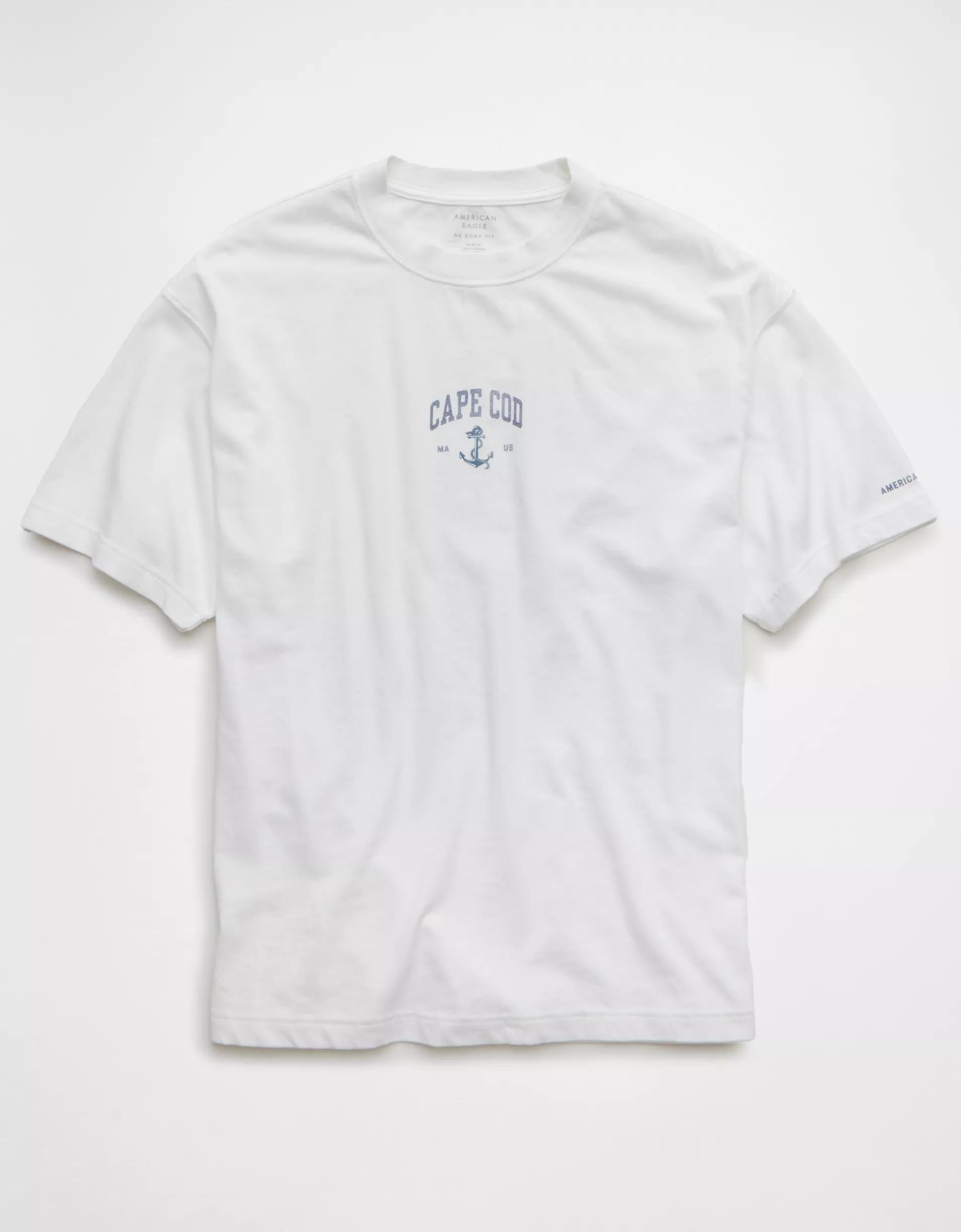 AE Boxy Nautical Graphic T-Shirt Product Image