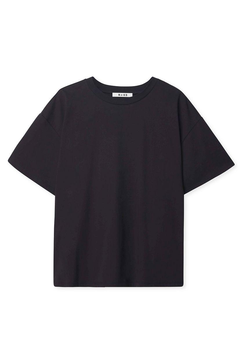 Round Neck Oversized Heavy Tee Product Image