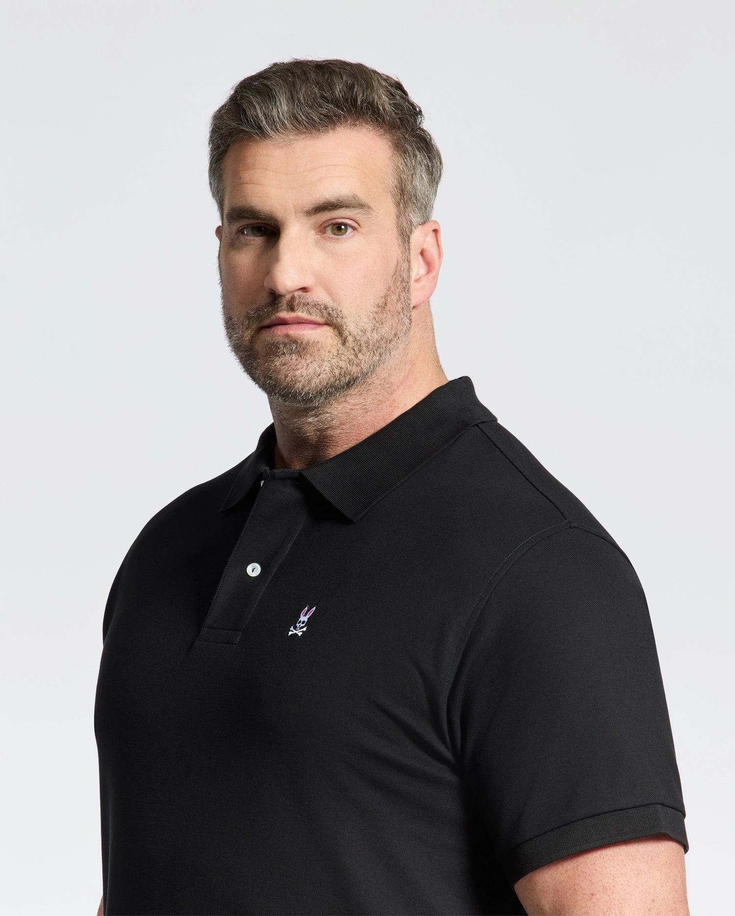 MENS BIG AND TALL CLASSIC PIQUE POLO SHIRT - B9K001ARPC Male Product Image