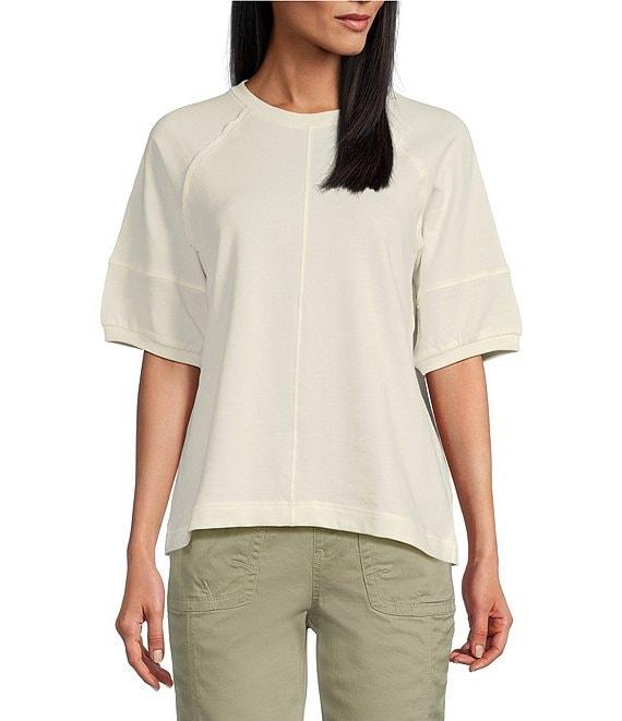 Westbound 3/4 Sleeve Crew Neck Top Product Image