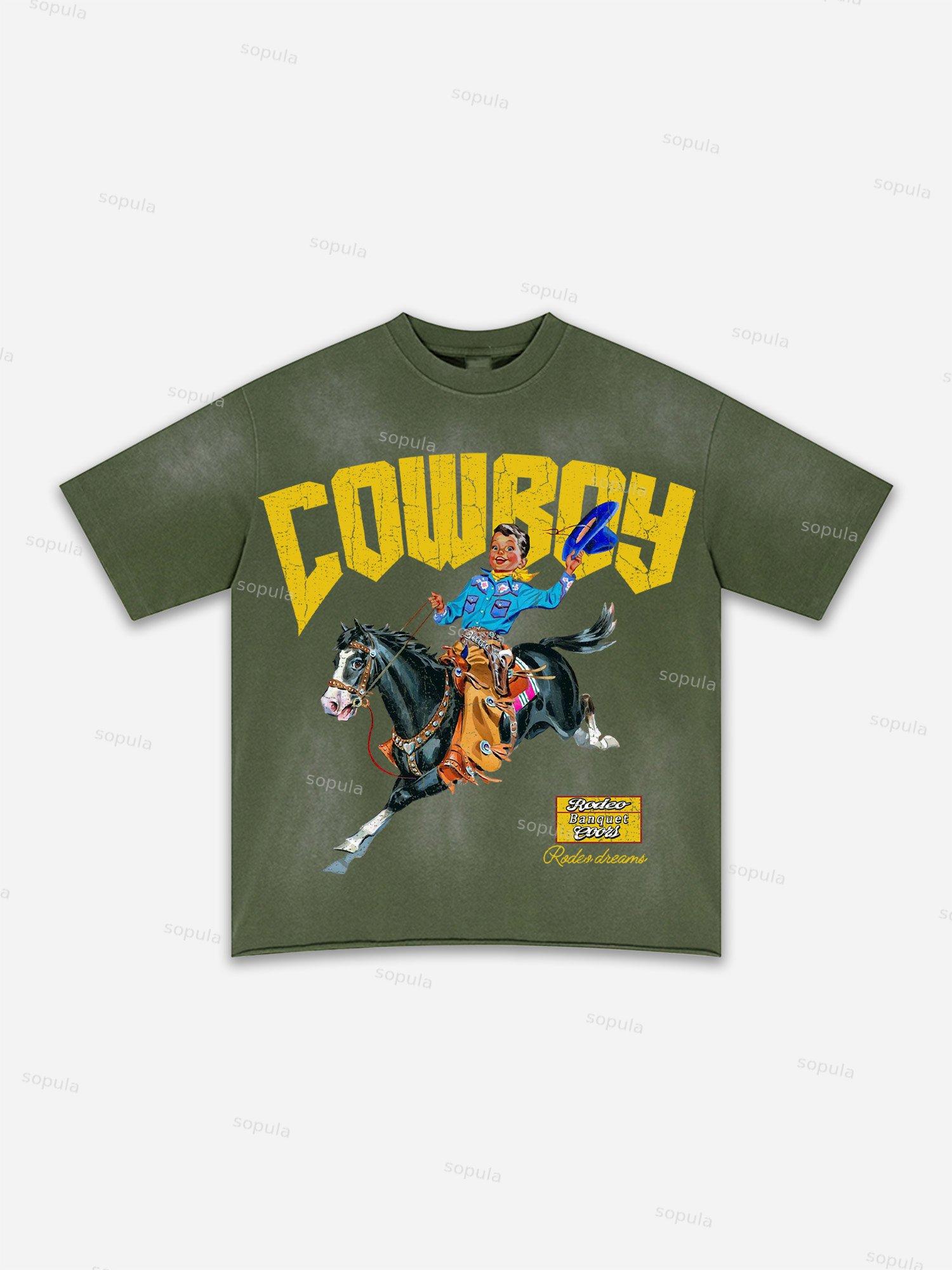 Fly By Choice Graphic Washed T-shirt Product Image