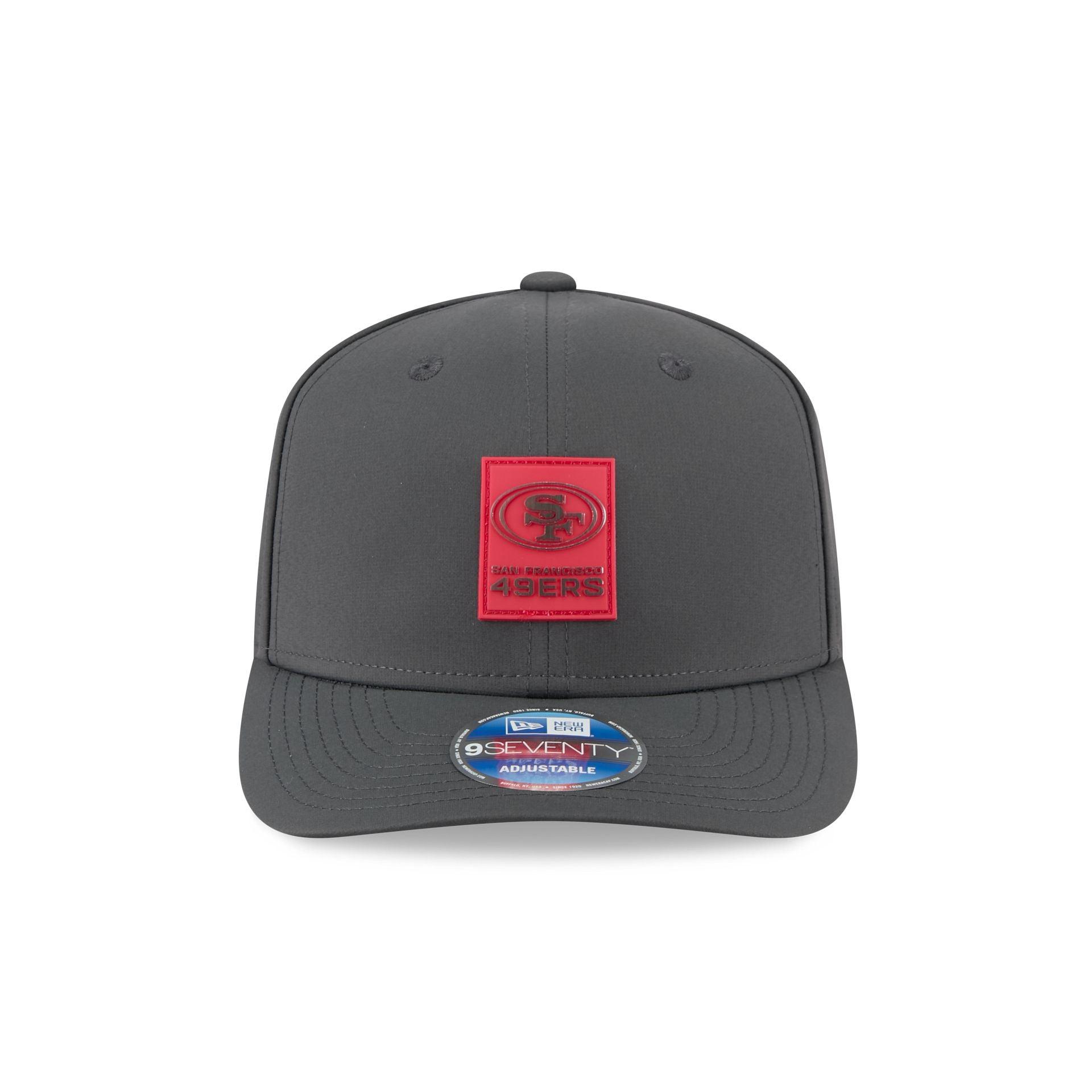 San Francisco 49ers 2025 Sideline Cold Weather Steel Clouds 9SEVENTY Stretch-Snap Hat Male Product Image