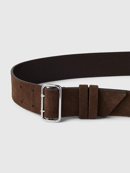 Suede Wide Belt Product Image