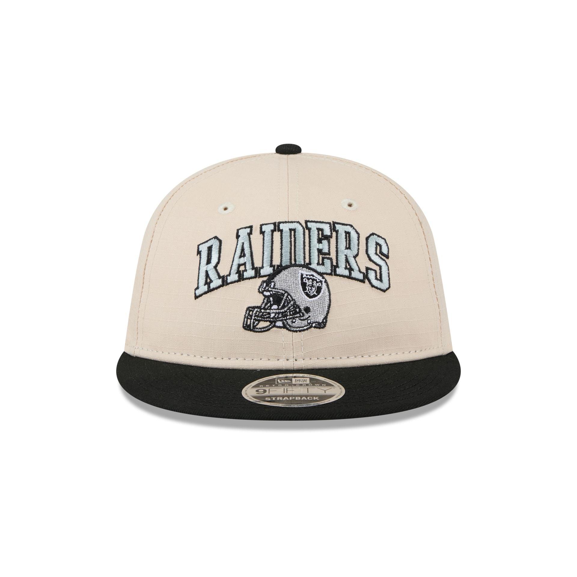 Las Vegas Raiders Historic Helmet Retro Crown 9FIFTY Snapback Hat Male Product Image