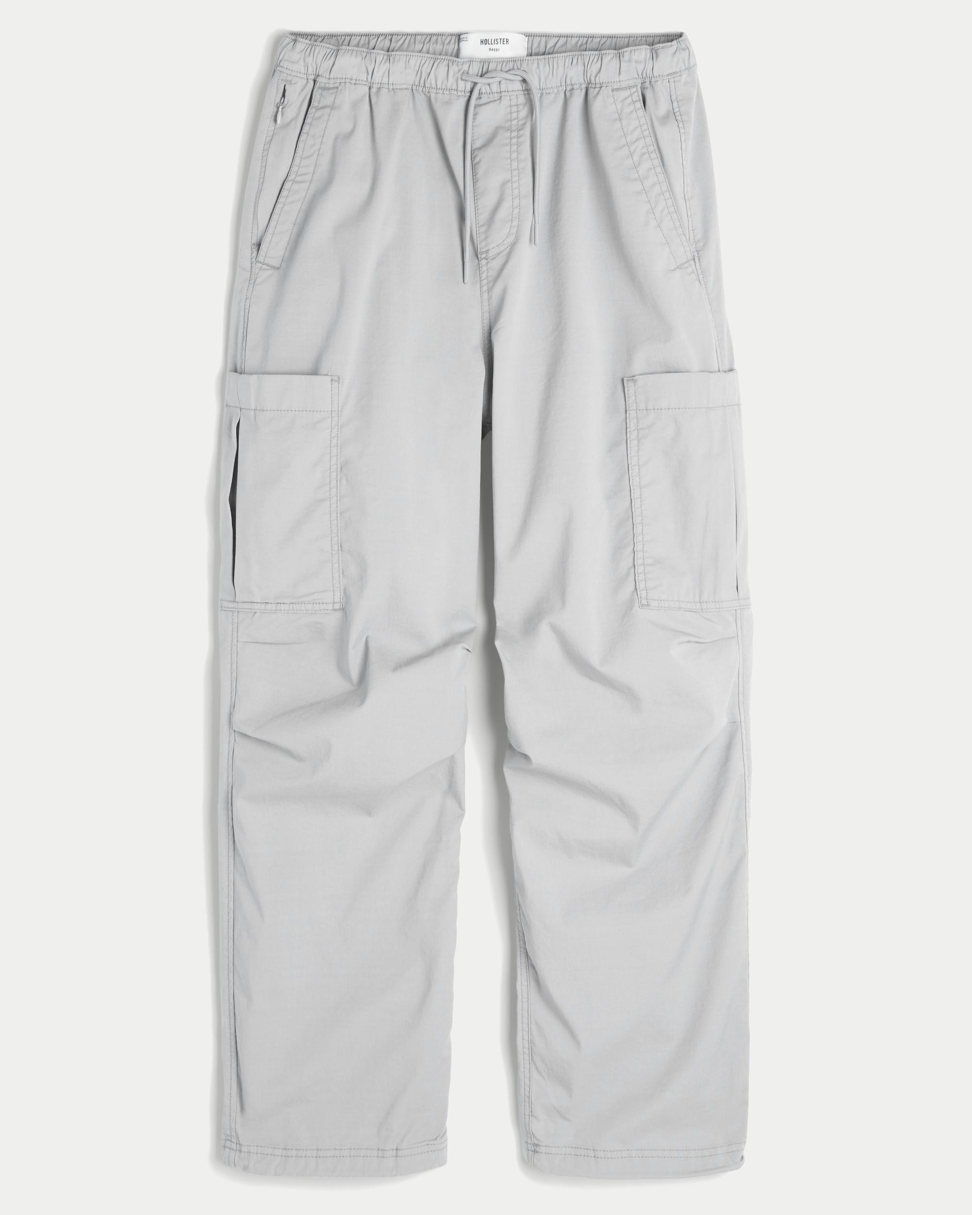 Baggy Pull-On Utility Pants Product Image
