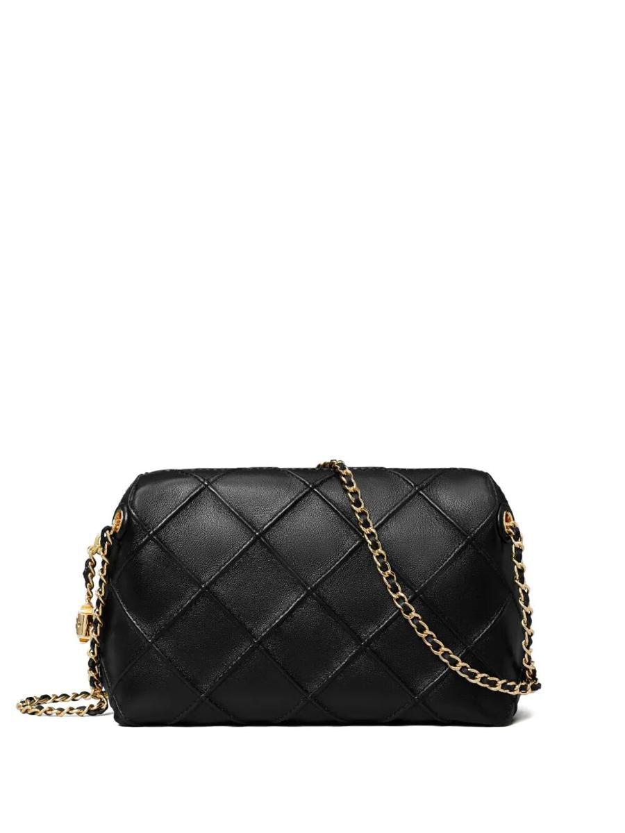 TORY BURCH Fleming Small Crossbody Bag Crossbody Bags Black Product Image